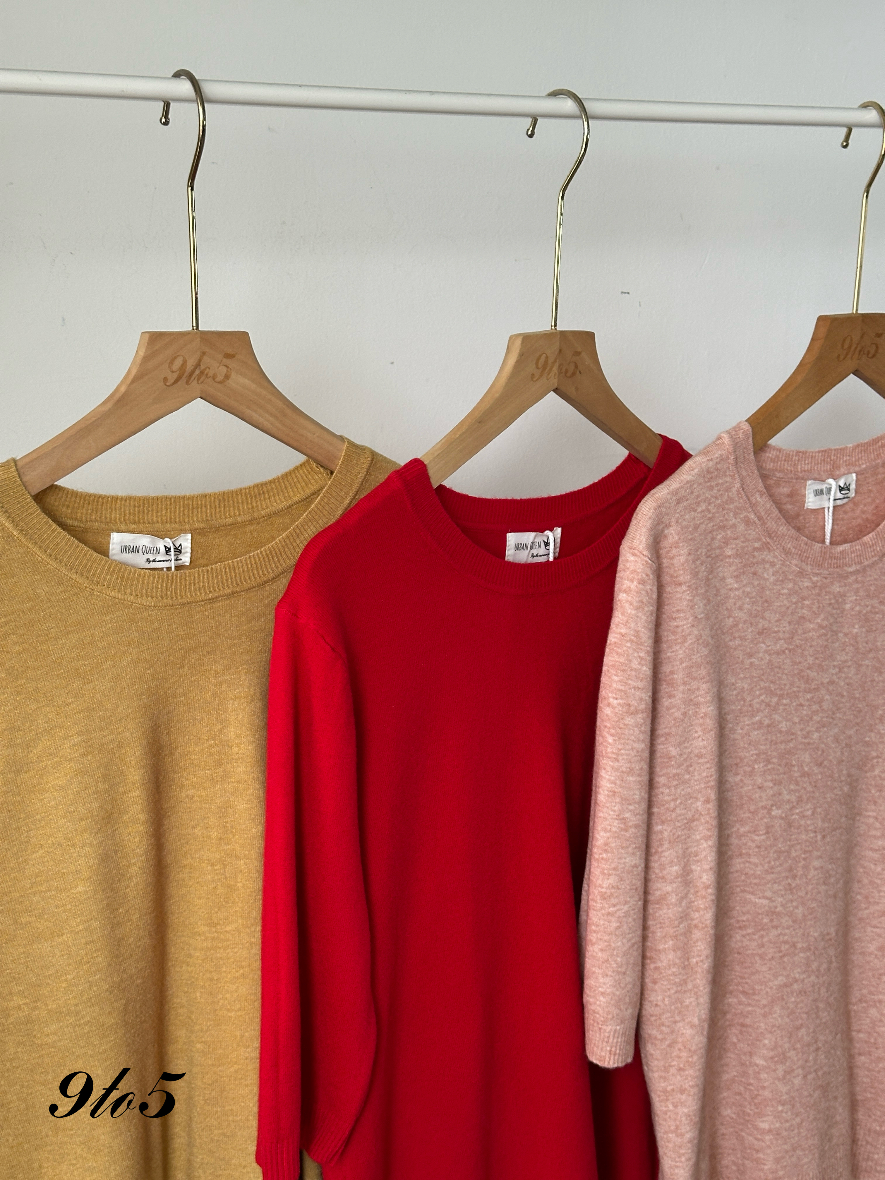 T4080 Half Sleeve Knit Top - 5 Colors 