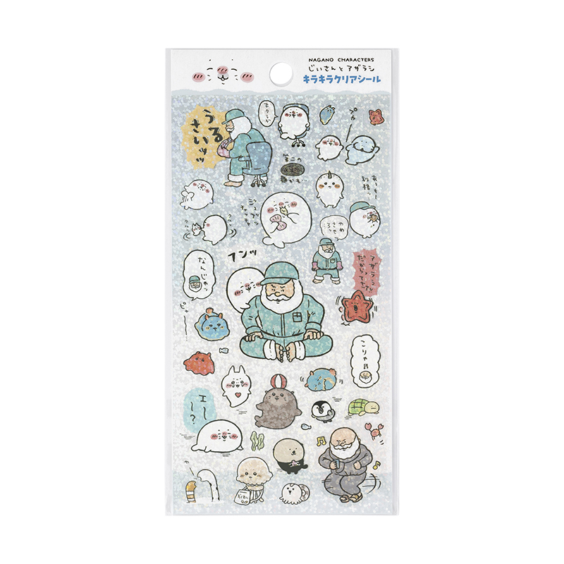 日本預訂📍Joke Bear小海豹和爺爺貼紙