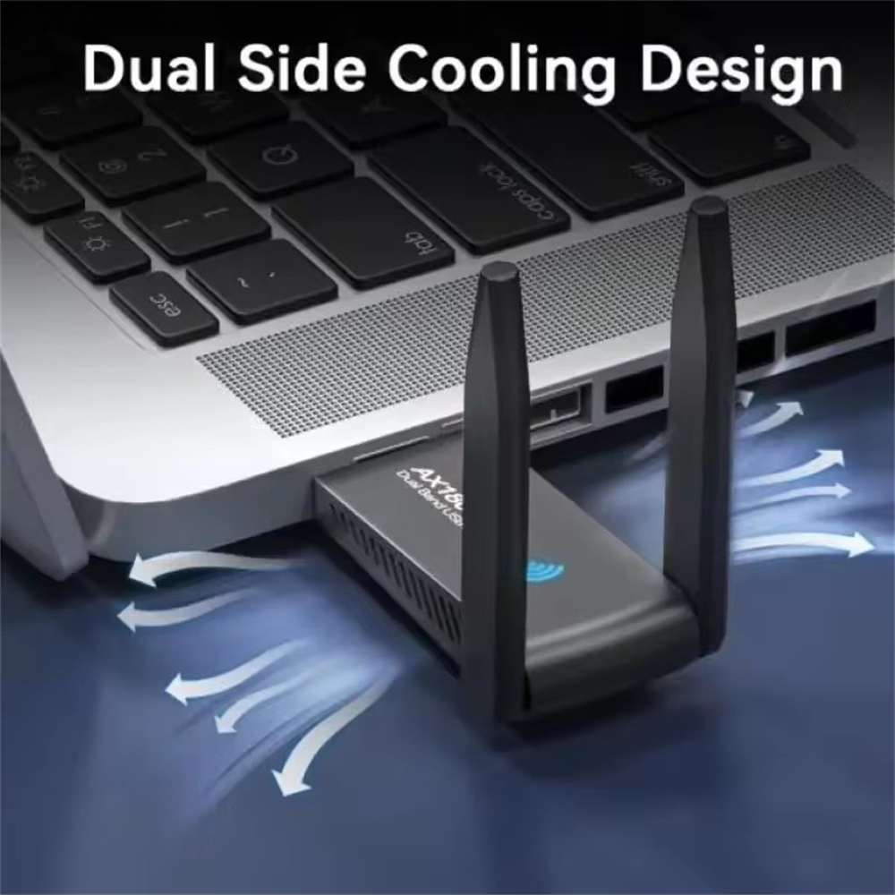 無線網卡 USB3.0-1800M雙頻 WiFi6 ZZ1837