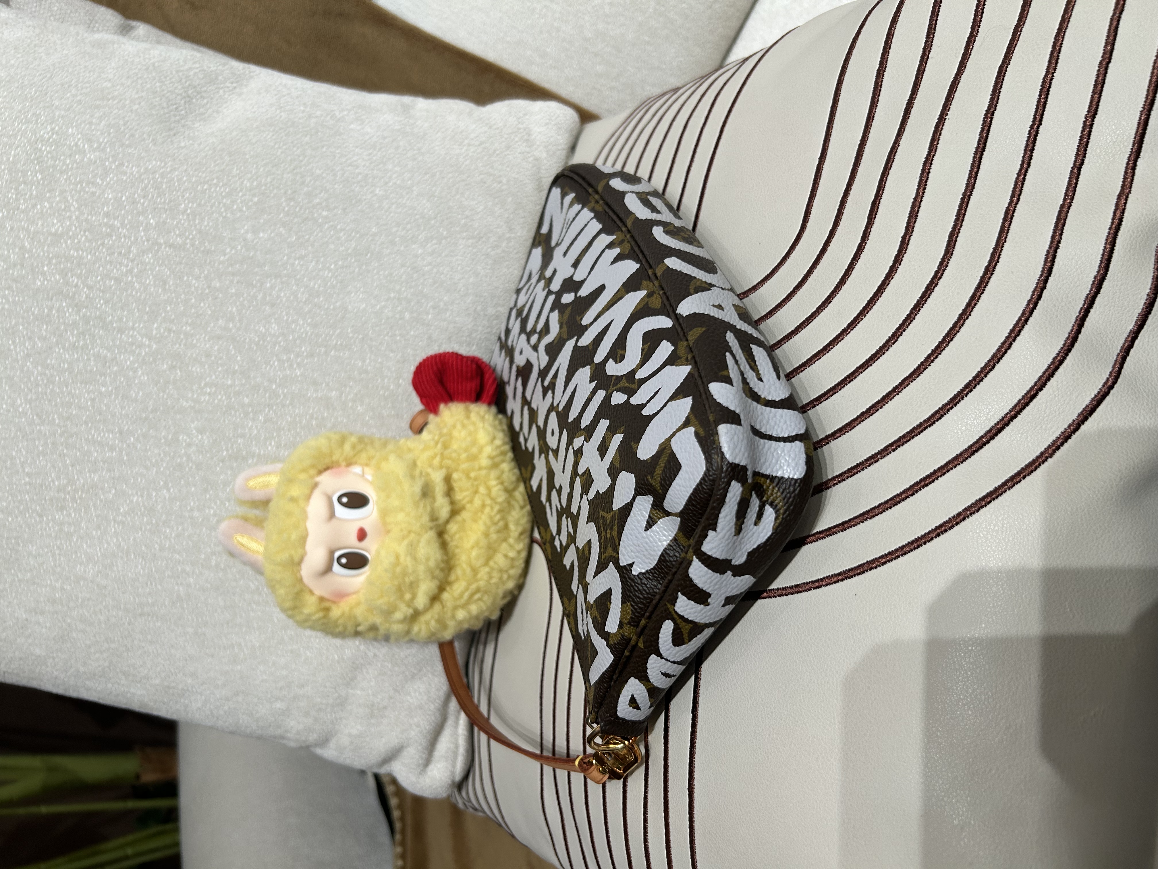 LV Stephen Sprouse Graffiti Pochette Bag 限量版 100%Authentic, 98%New ✅Dust Bag ✅Box