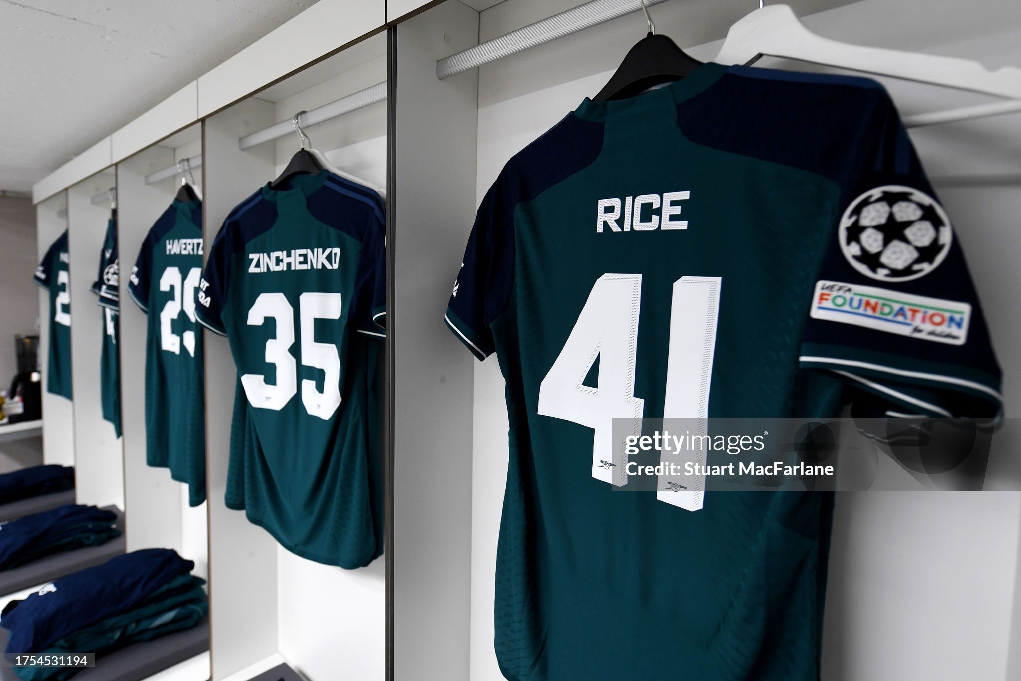 2023-24 阿仙奴 二客 球員版 短袖 國際碼 連盃賽字