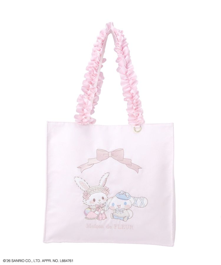 🎀【預訂】Maison de FLEUR × Wish me mell & Cinnamoroll Tote Bag