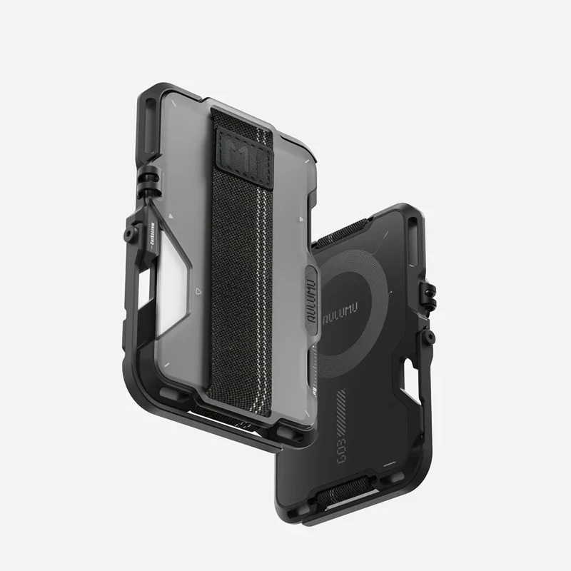 AULUMU Multi-Tool Metal Wallet｜多功能磁吸金屬卡包 G03