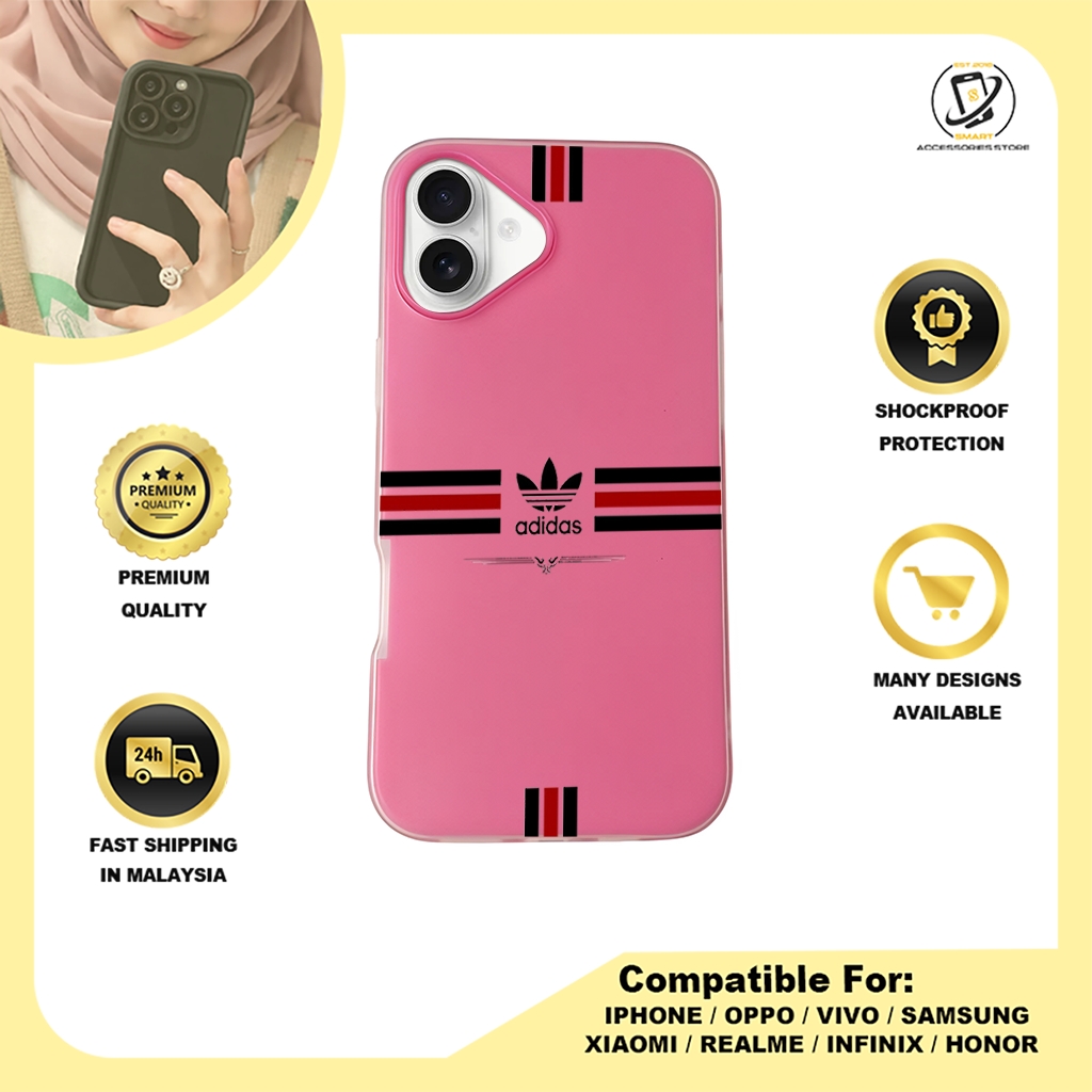 JELLY CASE PHONE FOR IPHONE - DESIGN ADIDAS B