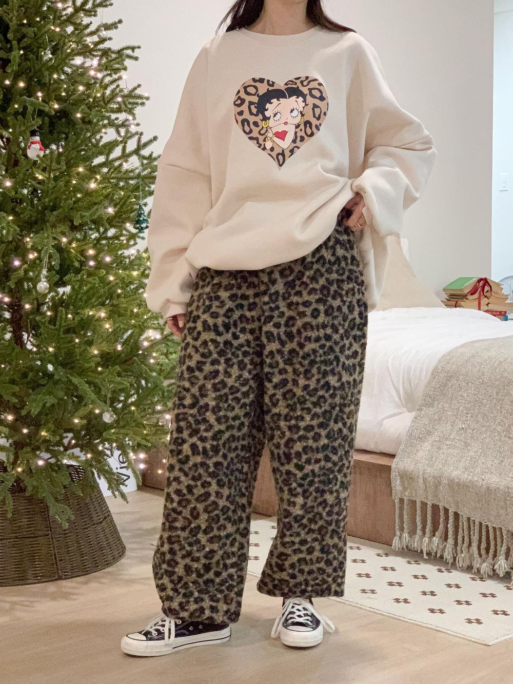 🩷FW PT🇰🇷MADE IN KOREA🇰🇷❤️‍🔥拉絨betty boop套裝