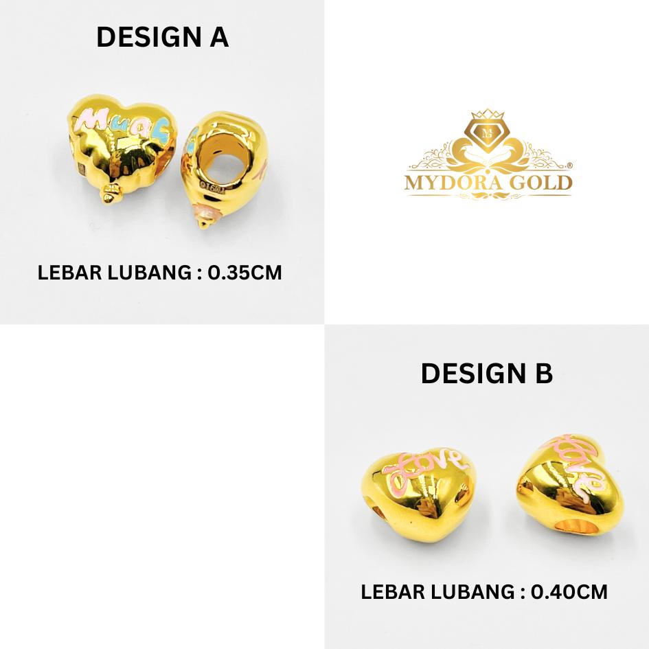 MYDORA Bead Sweet Heart - Manis Manis Series (5G) l EMAS 916/22K