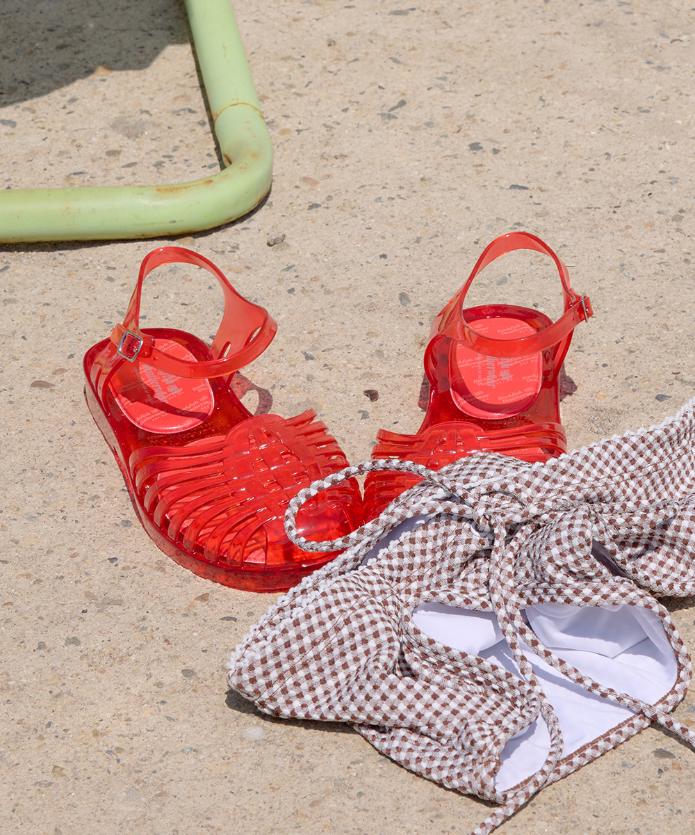 Rockfish Weatherwear GLAIR STRAPPY SANDALS (Clear)