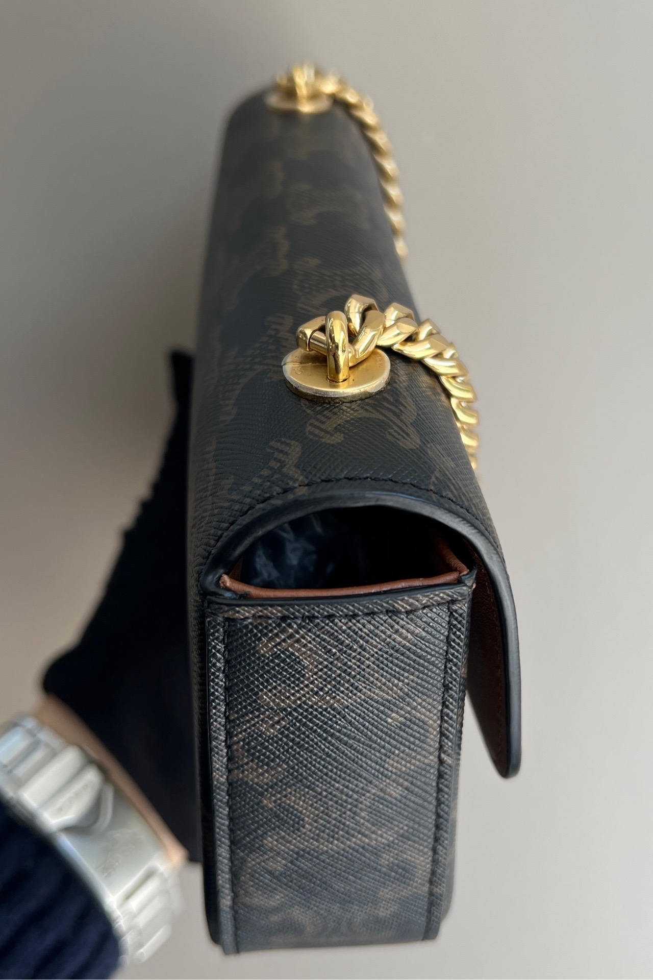 【預訂貨品】Celine凱旋門老花腋下包