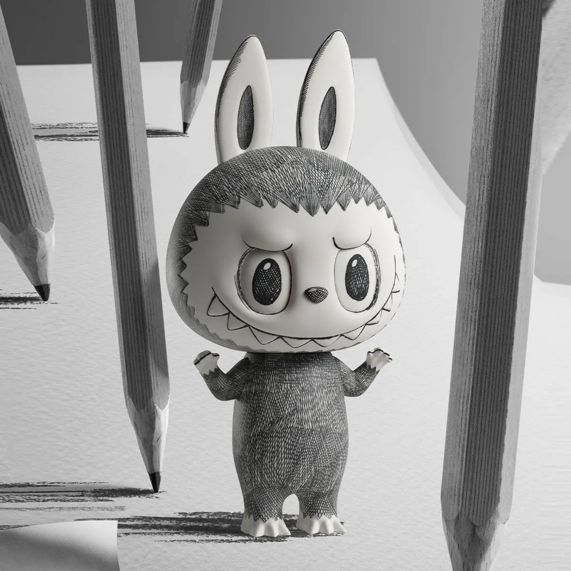 THE MONSTERS SKETCH / MEGA LABUBU 400%(35CM)