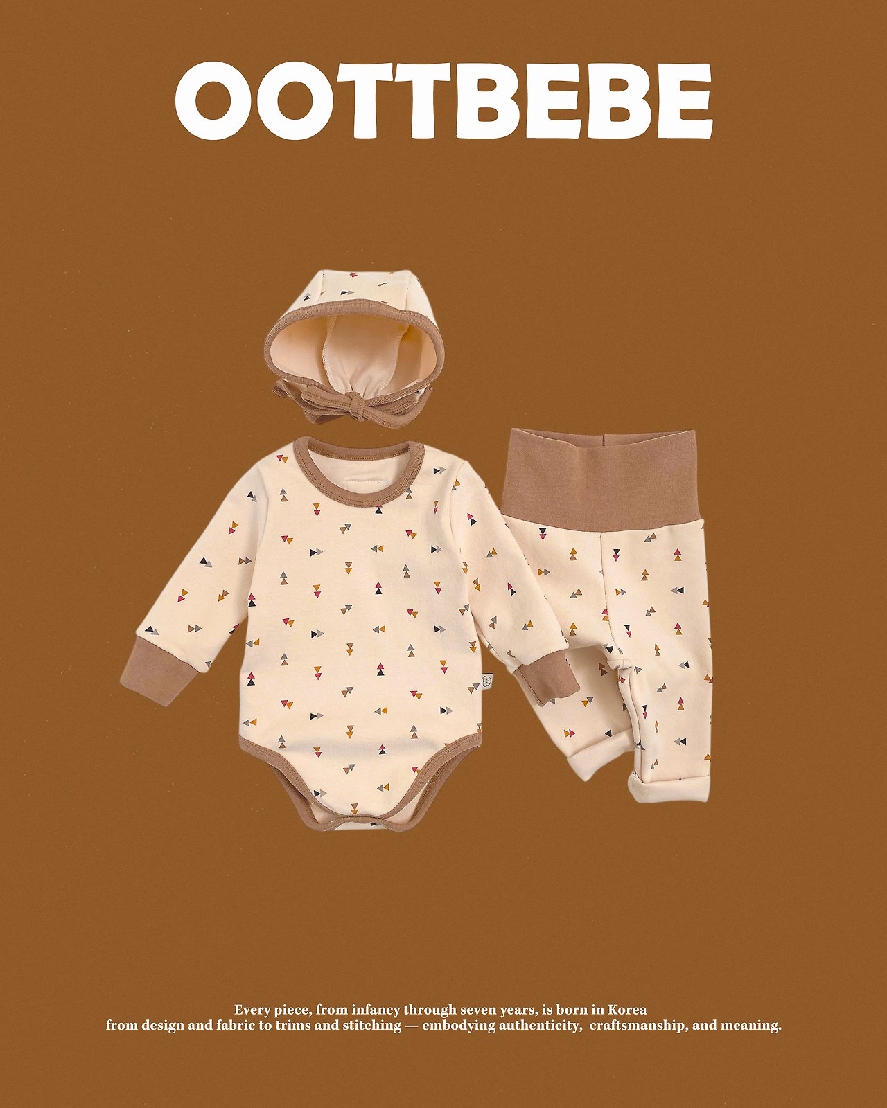 OOTT | Semone suit + bonet SET