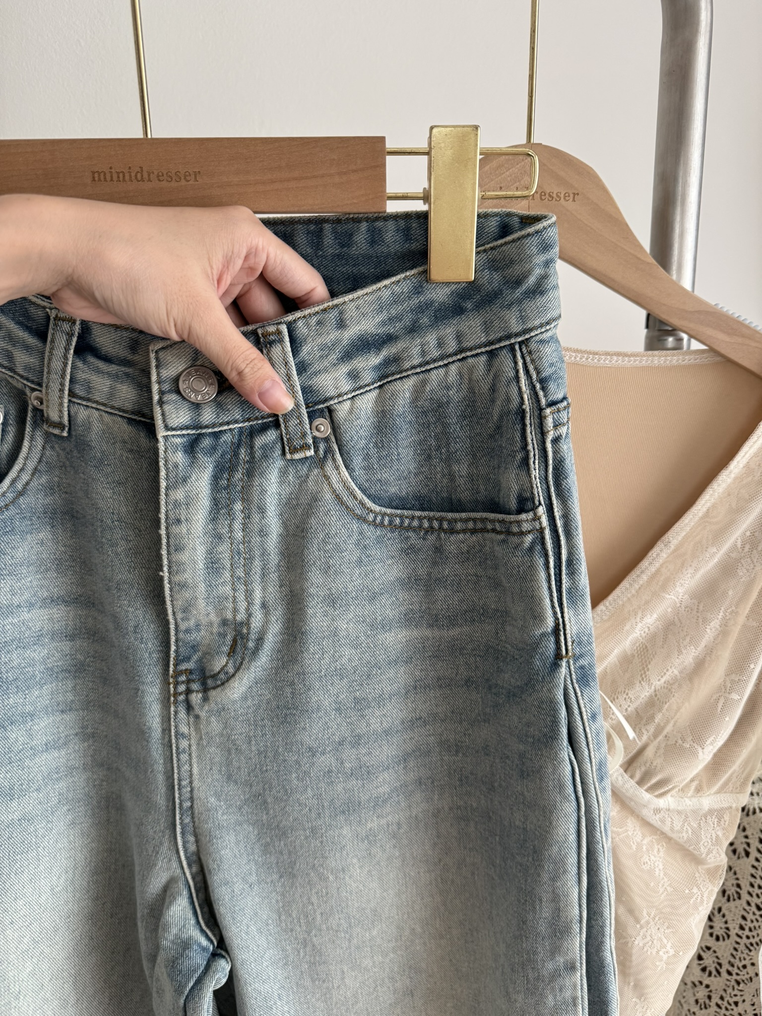 Billie Barrel Jeans | Light Blue
