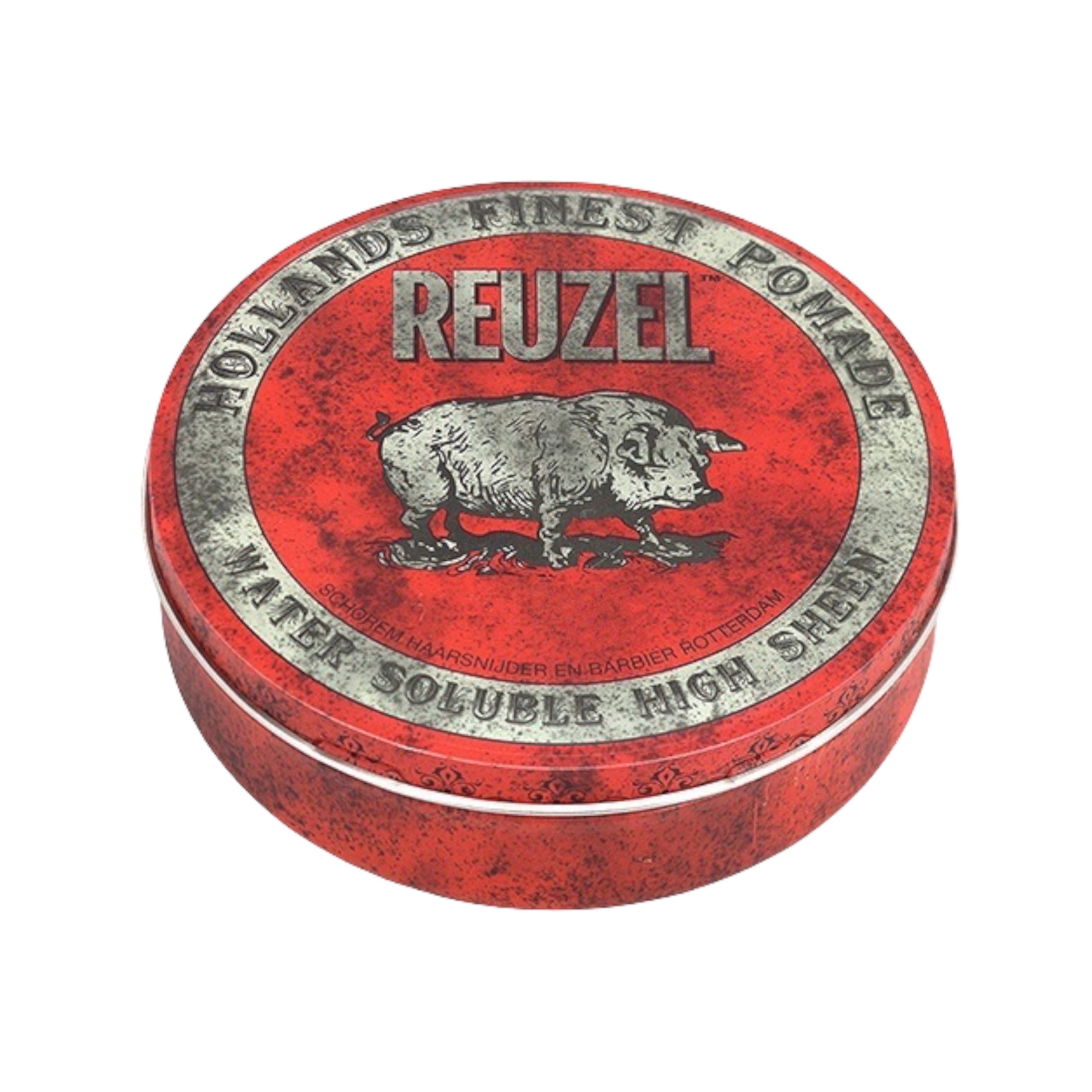 REUZEL Red Water Soluble High Sheen Pomade 紅豬中強水性髮蠟 1.3oz / 35g
