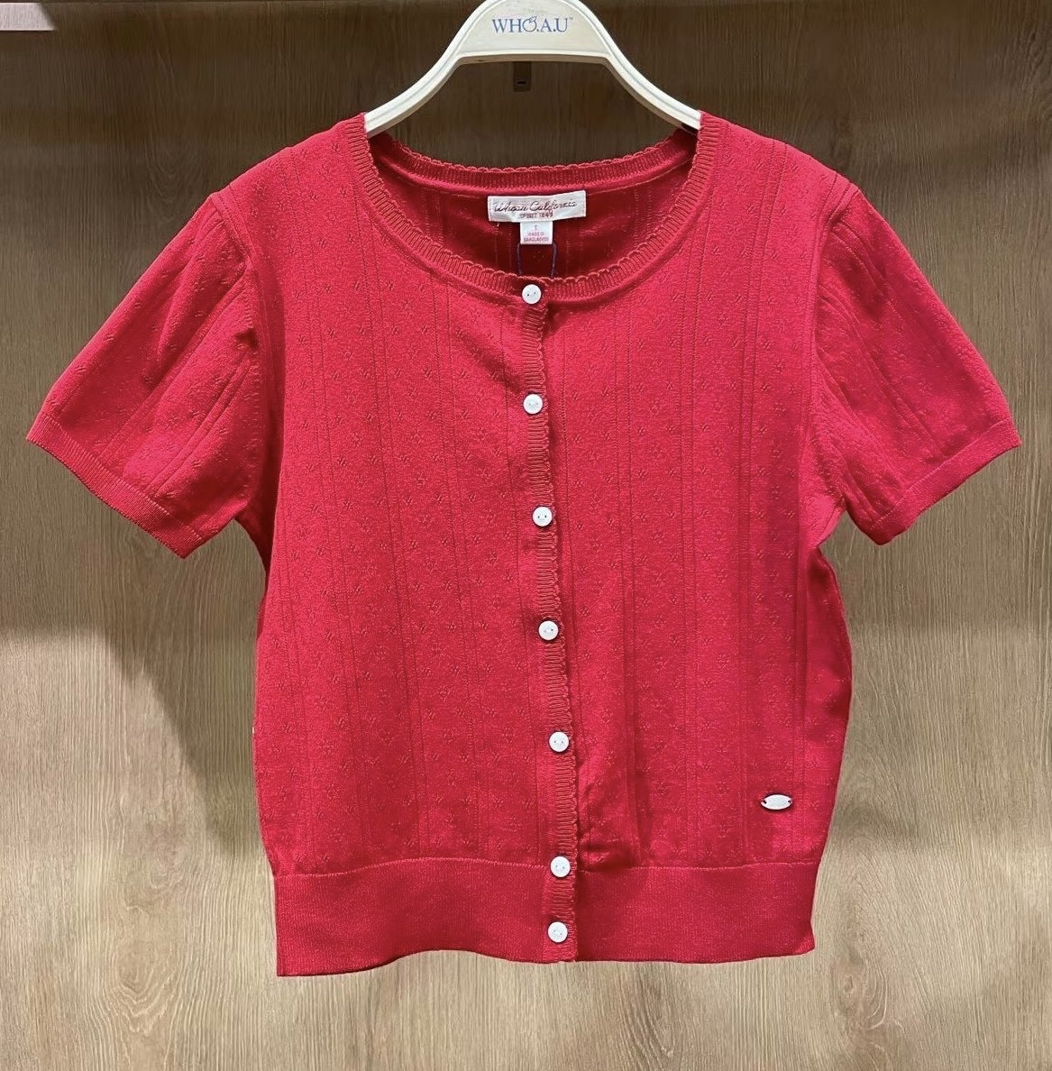 🇰🇷韓國Who A U針織短袖