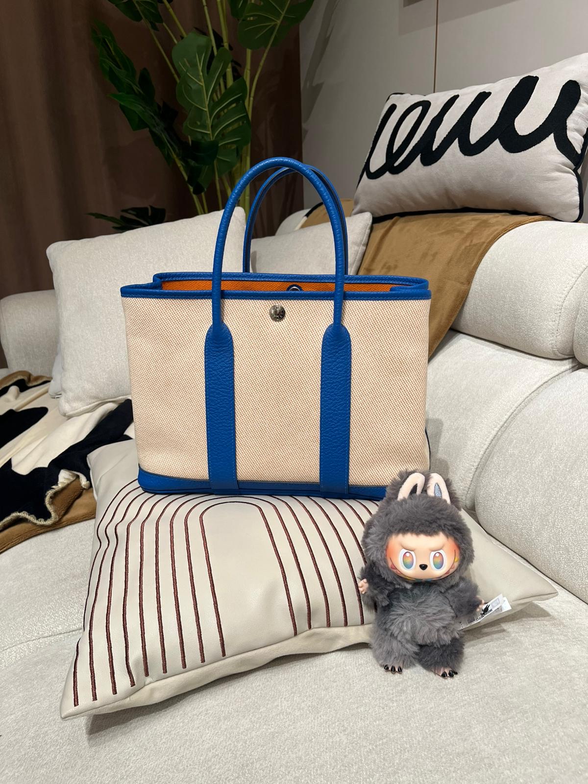 Hermes garden party 30,STAMP C100%Authentic , 95%new ✅塵袋 