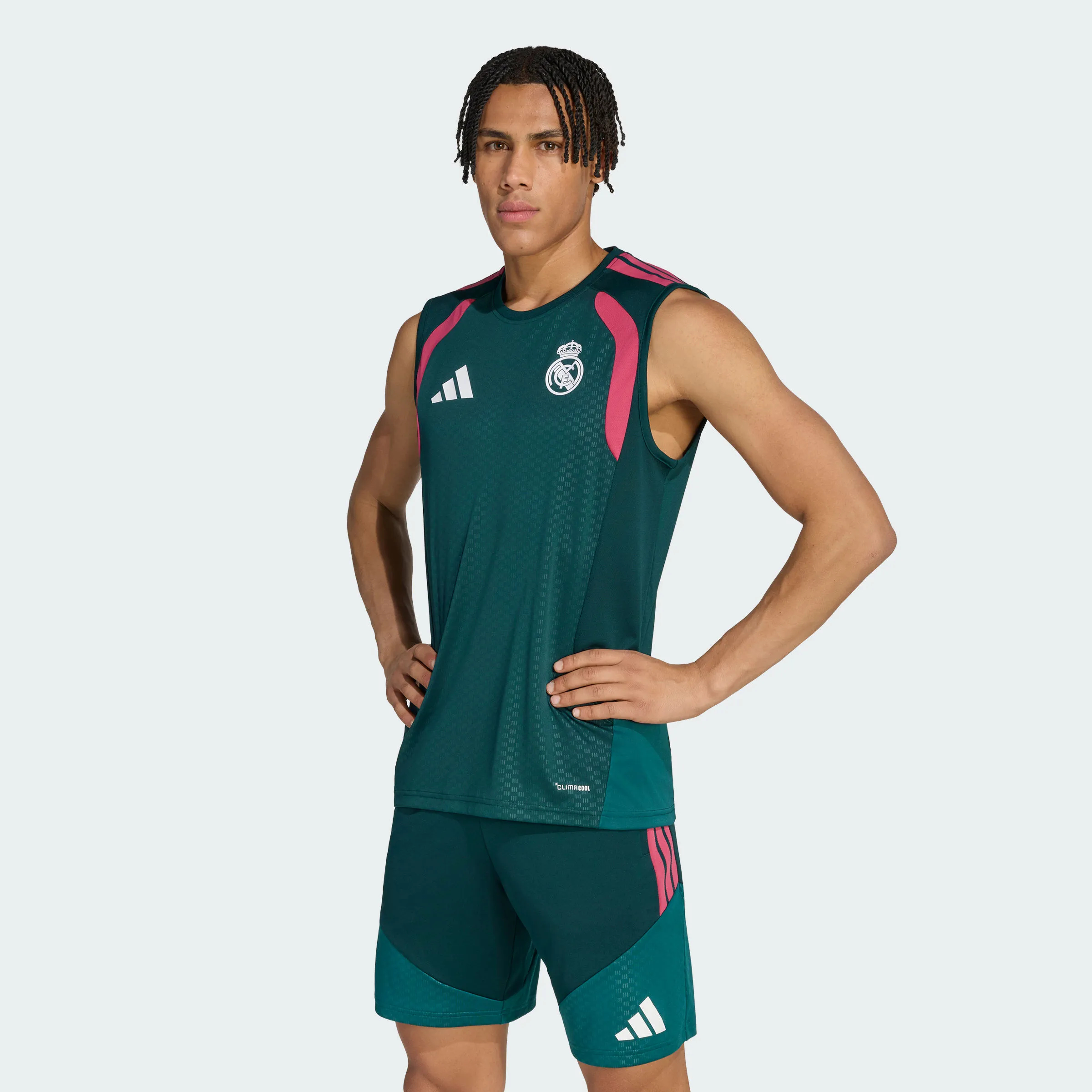 Adidas Real Madrid 皇家馬德里 2026-27 Tiro26 無袖訓練球衣 KB6337