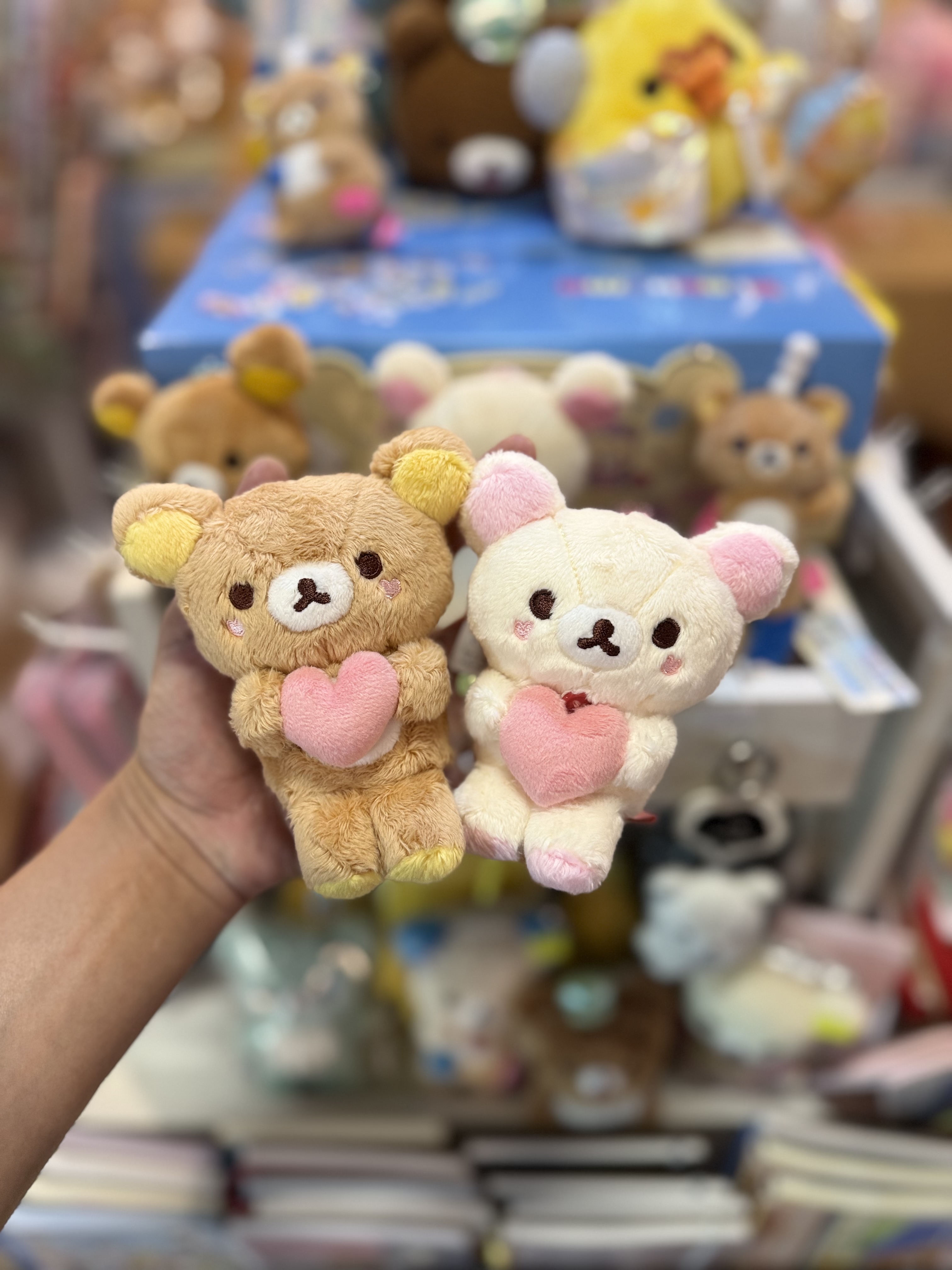 《現貨》全新San-x心心系列rilakkuma掛飾