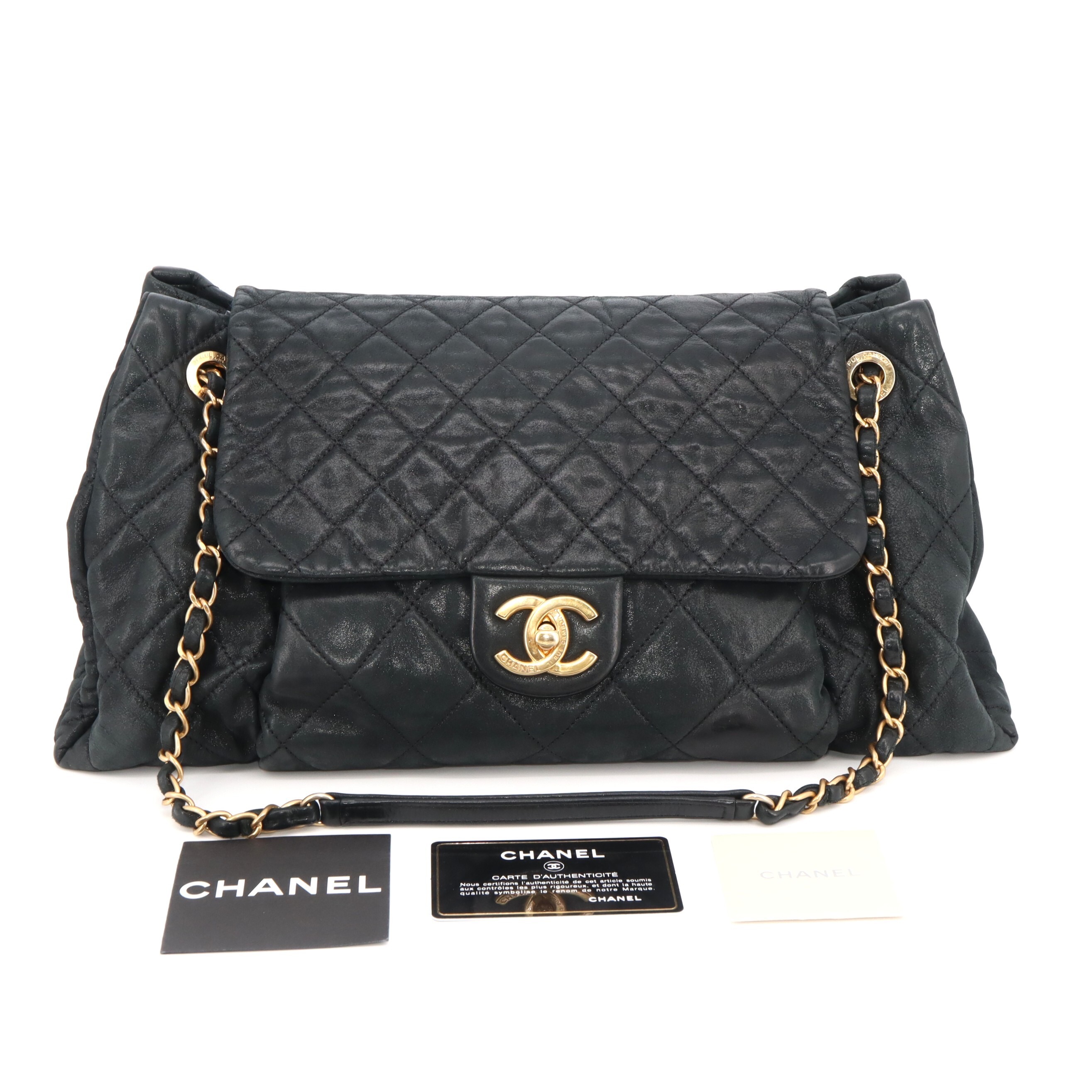Chanel Chic Quilt Accordion Flap Bag