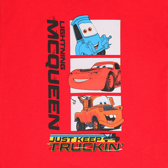 🆕【⭐訂購⭐】🌀 🇯🇵 日本直送 #Disney #Cars 配色袖口短袖T恤🌀[ELCA-0005][260311]