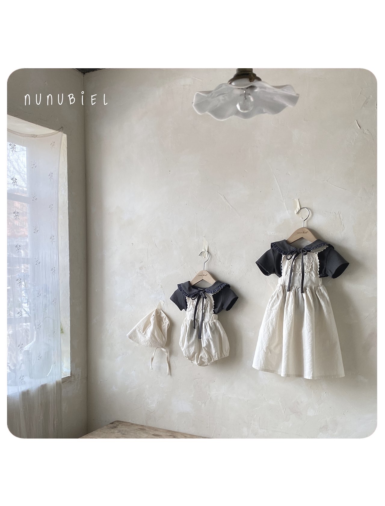 🇰🇷Nunubiel背帶包屁+帽