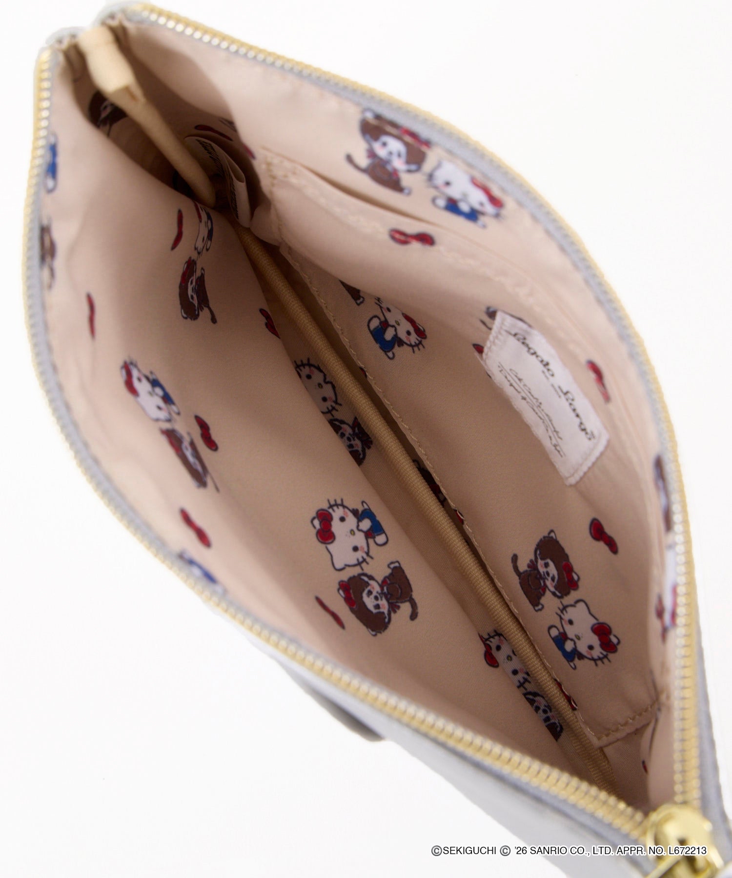 🎀【預訂】Monchhichi × Hello Kitty Ribbon Pouch G