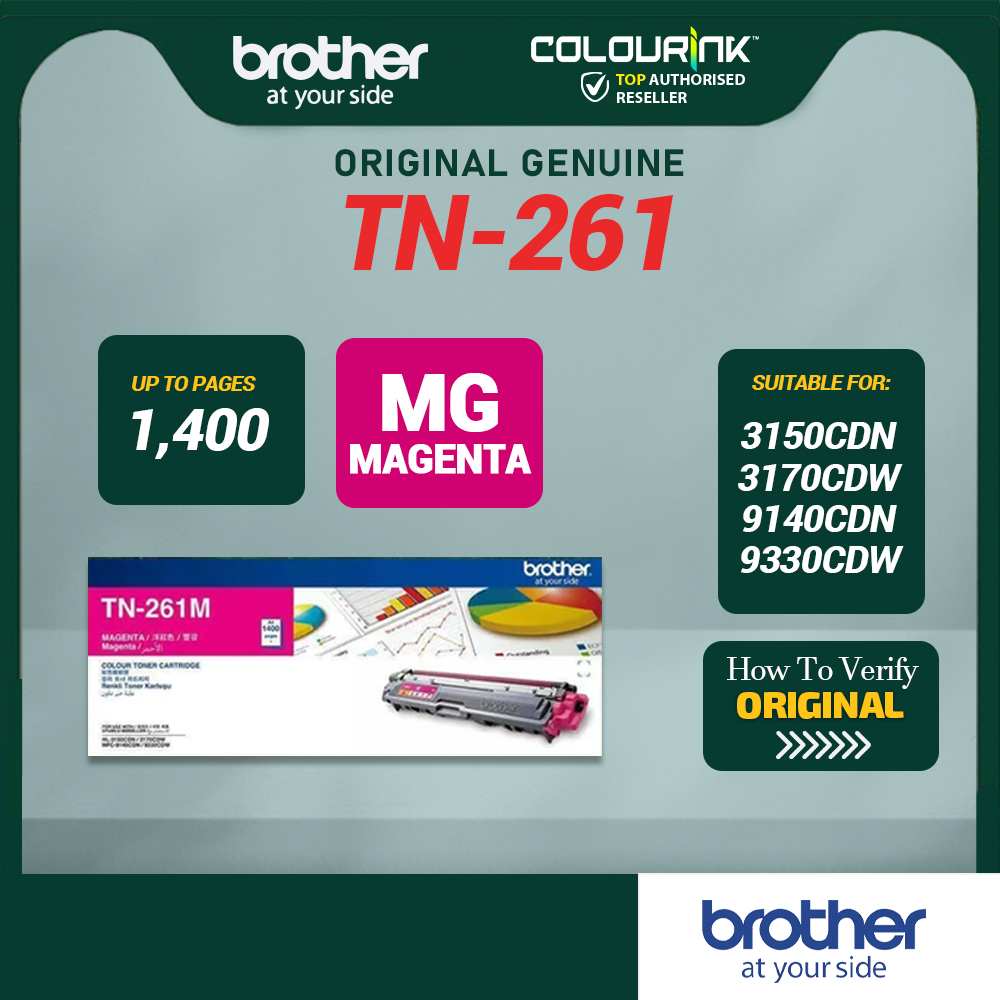 Brother Original TN261 TN265 WT220 DR261CL for HL-3150CDW HL-3170CDW MFC-9330CDW