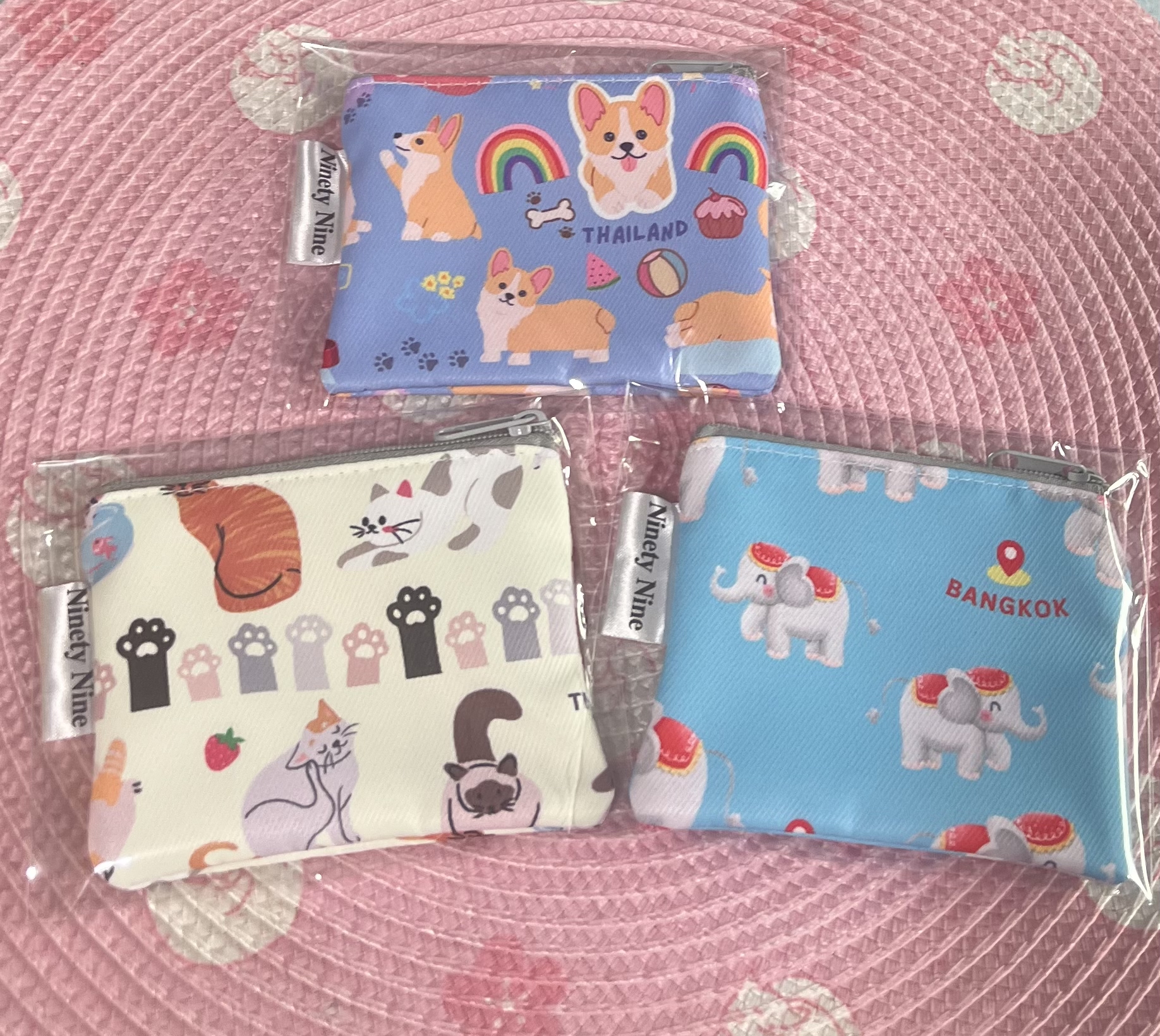 💟現貨💟🇨🇷泰國HANDMADE 圖案散子包