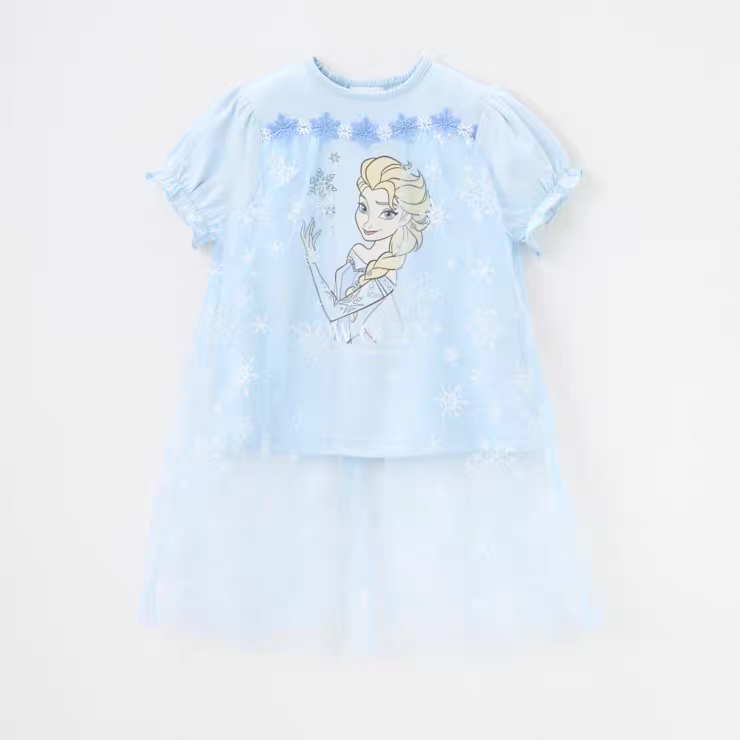 A0004 艾莎拼紗短袖