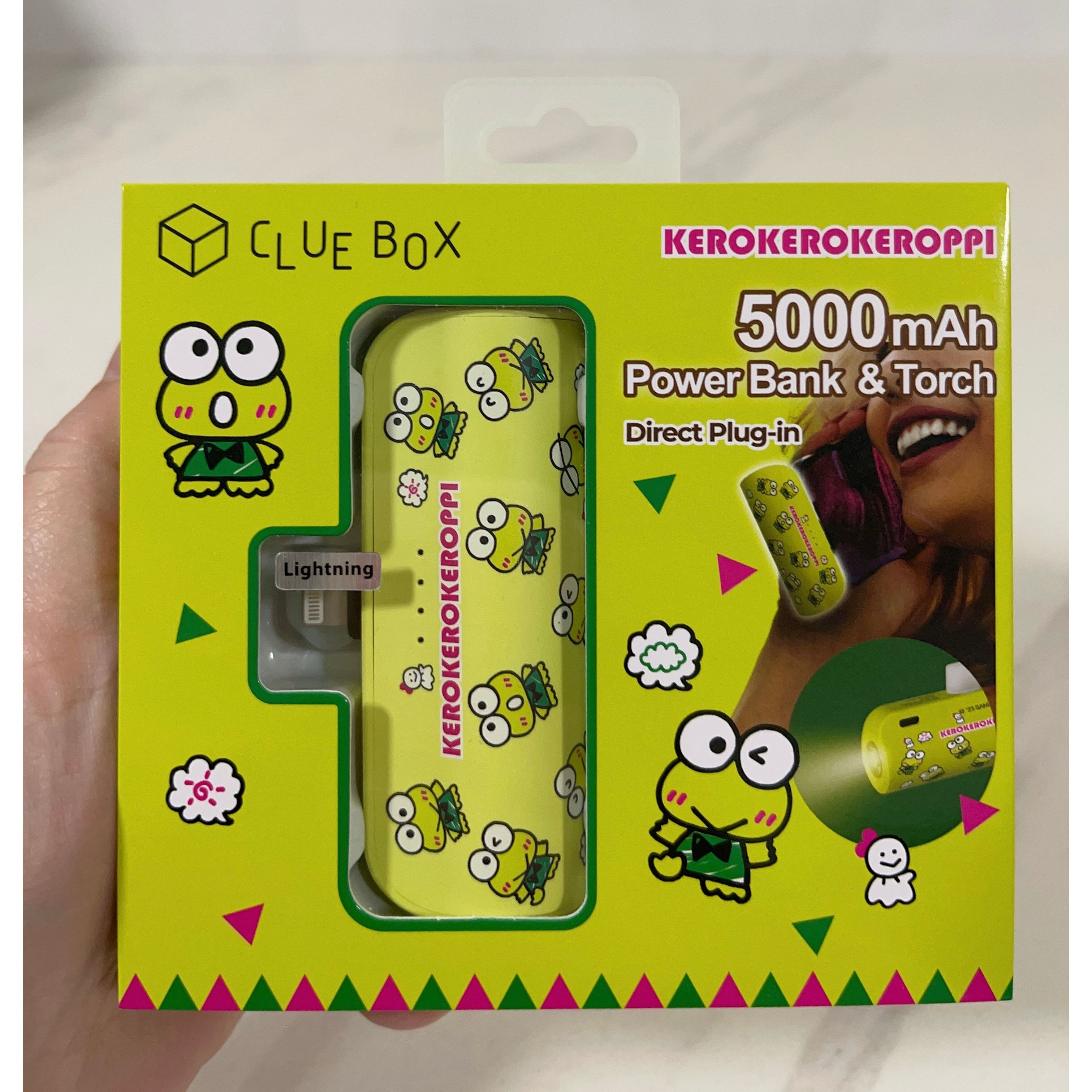 5000mAh Power Bank & Torch - Cinnamoroll - The Clue Box Official