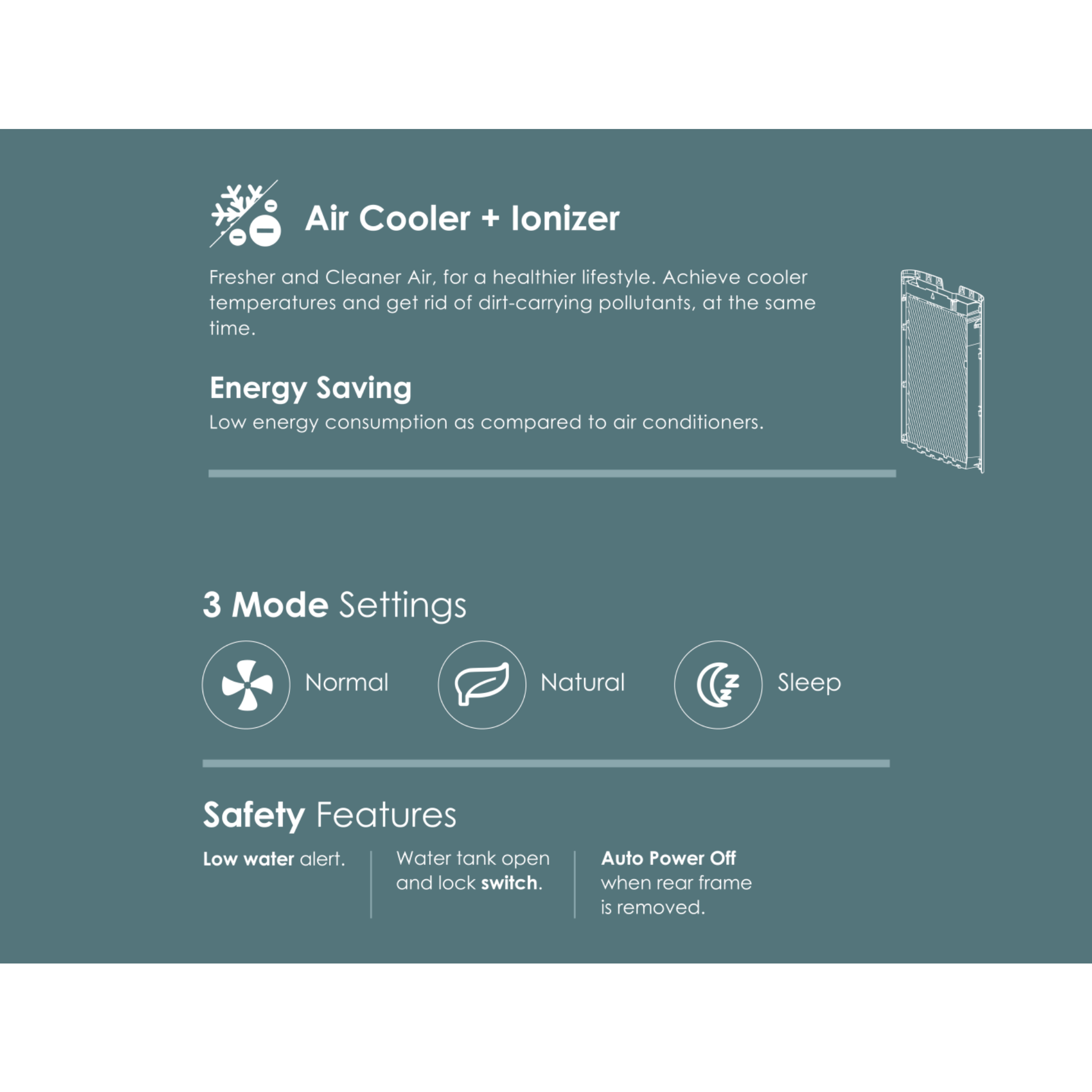 Alpha 7L Breez Portable Air Cooler (Breez)
