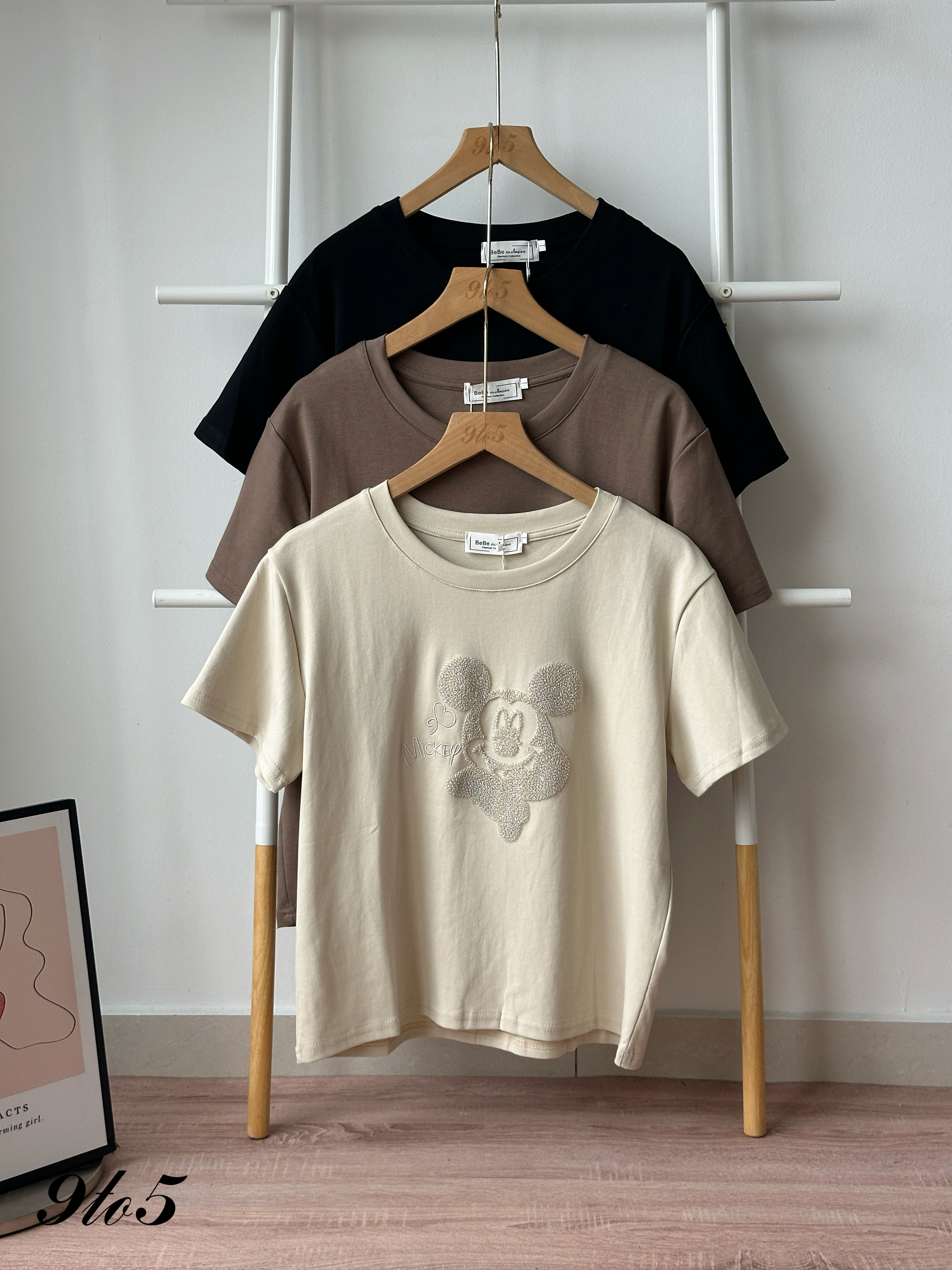T4381 Mickey Casual Tee - 3 Colors 