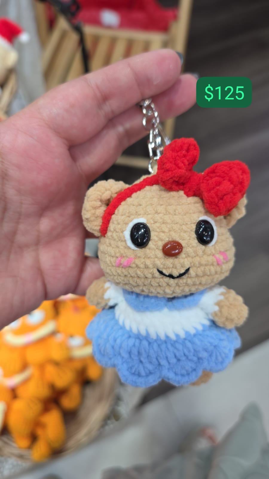 butter bear 藍色裙