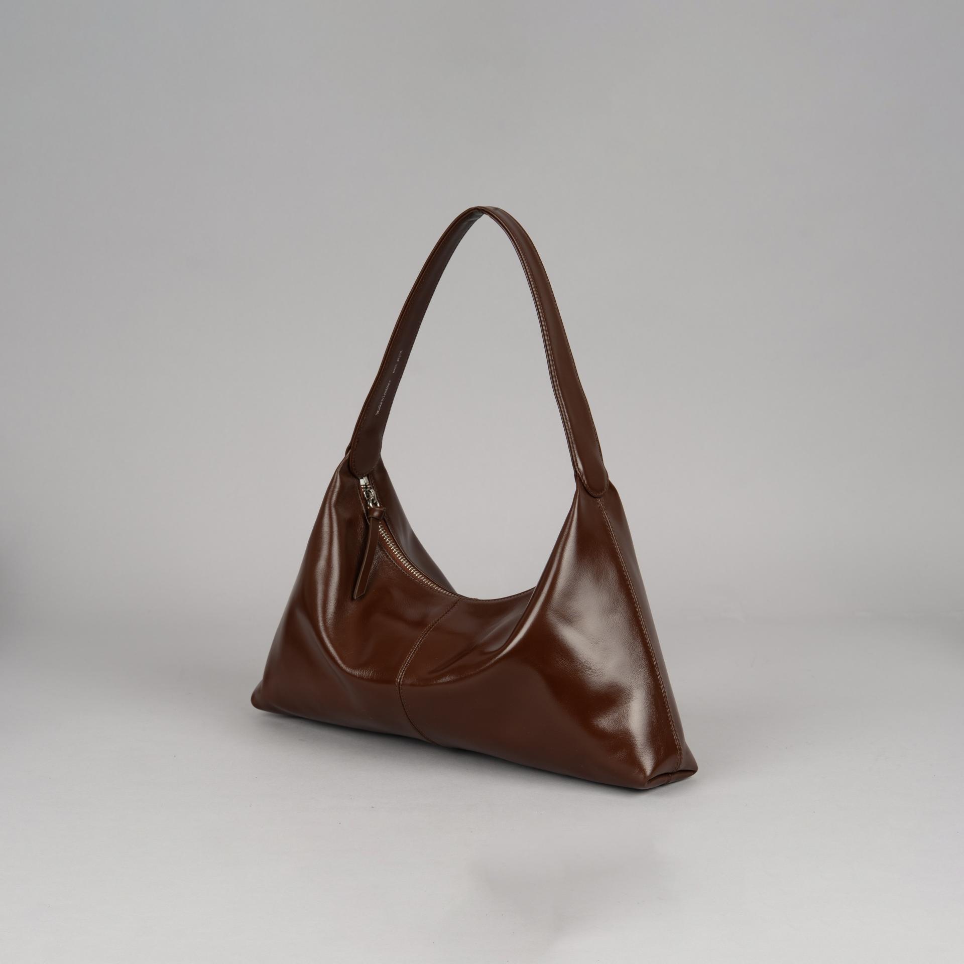 【莫奈風】 預訂_牛皮亮面 Mone Bag (S) By Bucks & leather