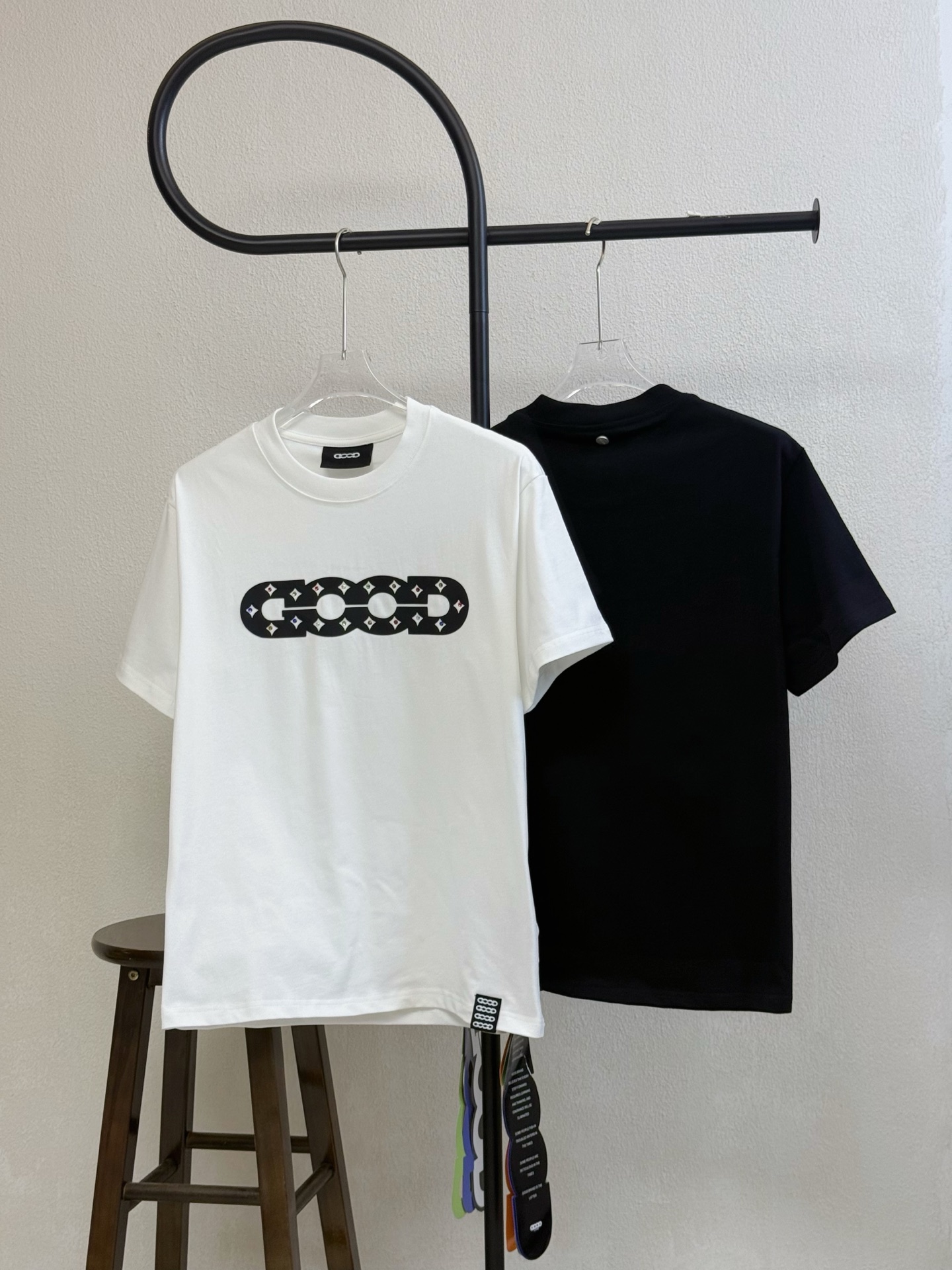 GOODBRAND Diamond Crystal Oversized Tee