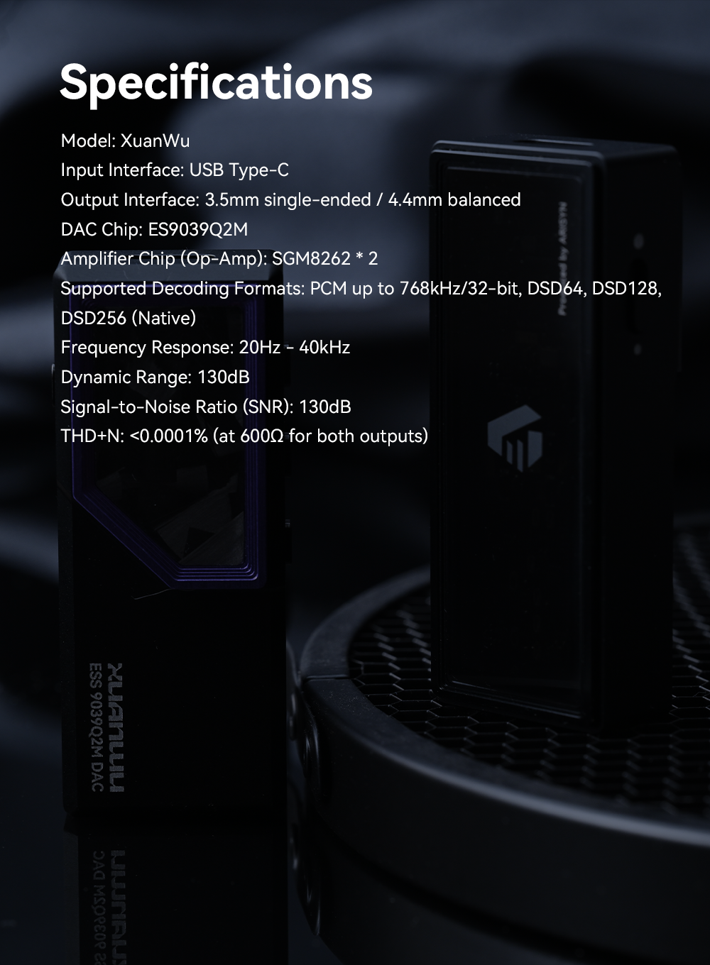 ARISYN ~ 玄武 (3.5 + 4.4mm解碼耳放)