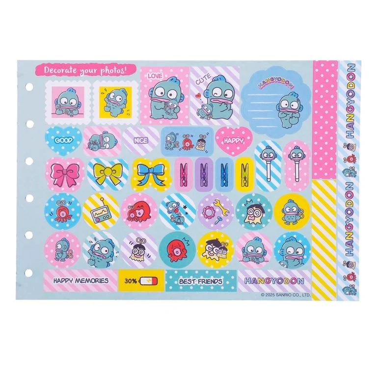 Sanrio 魚怪 水怪 橫身紀念冊 9-162-63