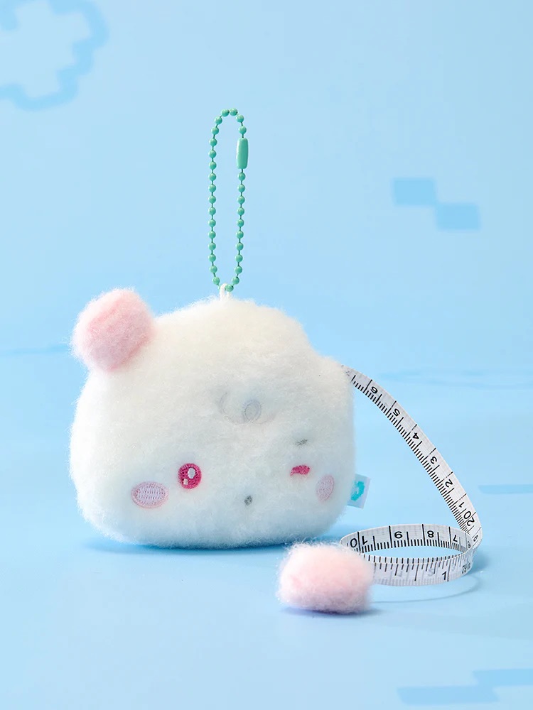 📦訂購 韓國代購 Line Friends PLAVE MMMM BABY PLUSH TAPE MEASURE KEYRING 捲尺鎖匙扣
