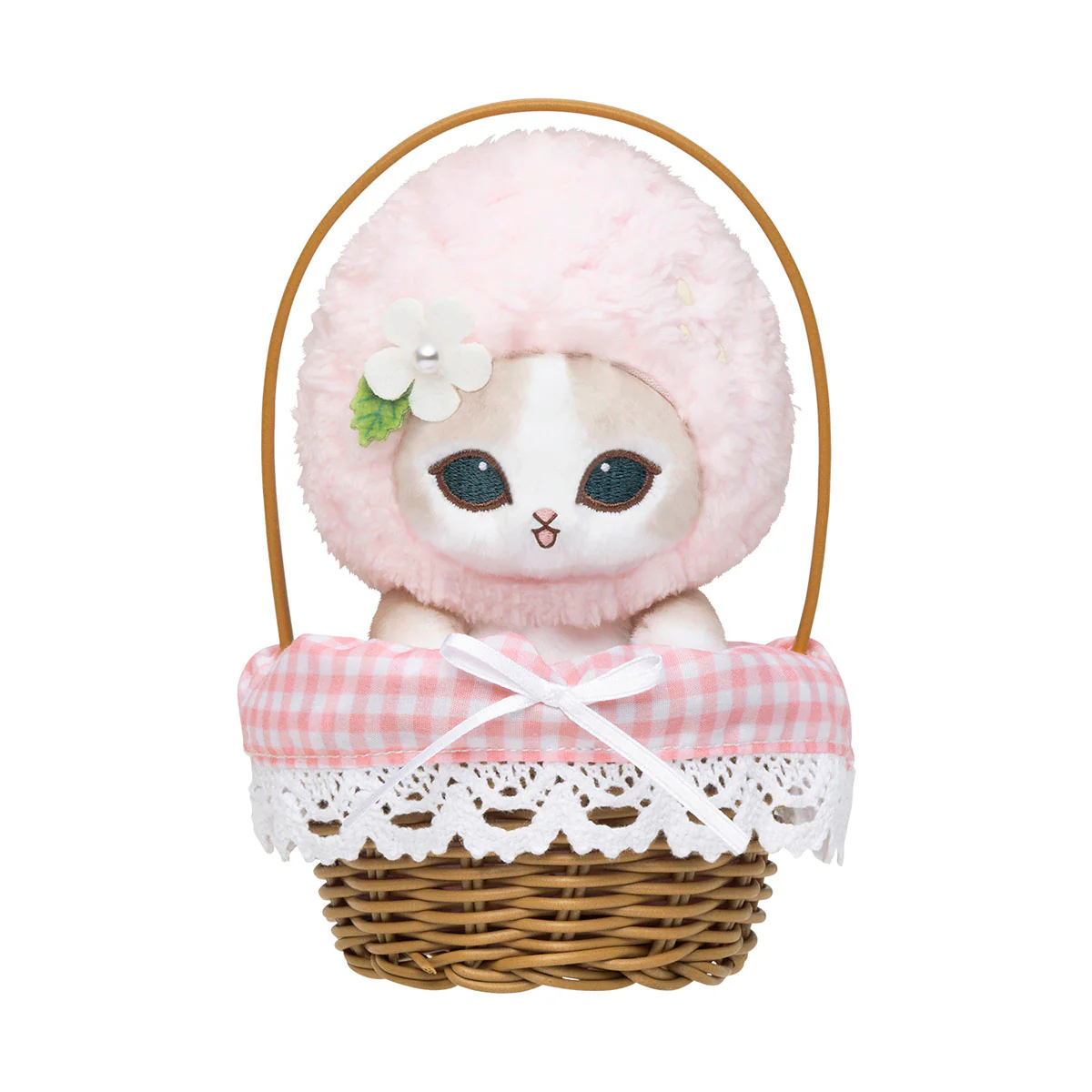 ✈️日本直送🇯🇵預訂🛍日本Mofusand MERCI貓貓玩具籃草莓公仔( 紅草莓 / 粉紅草莓 