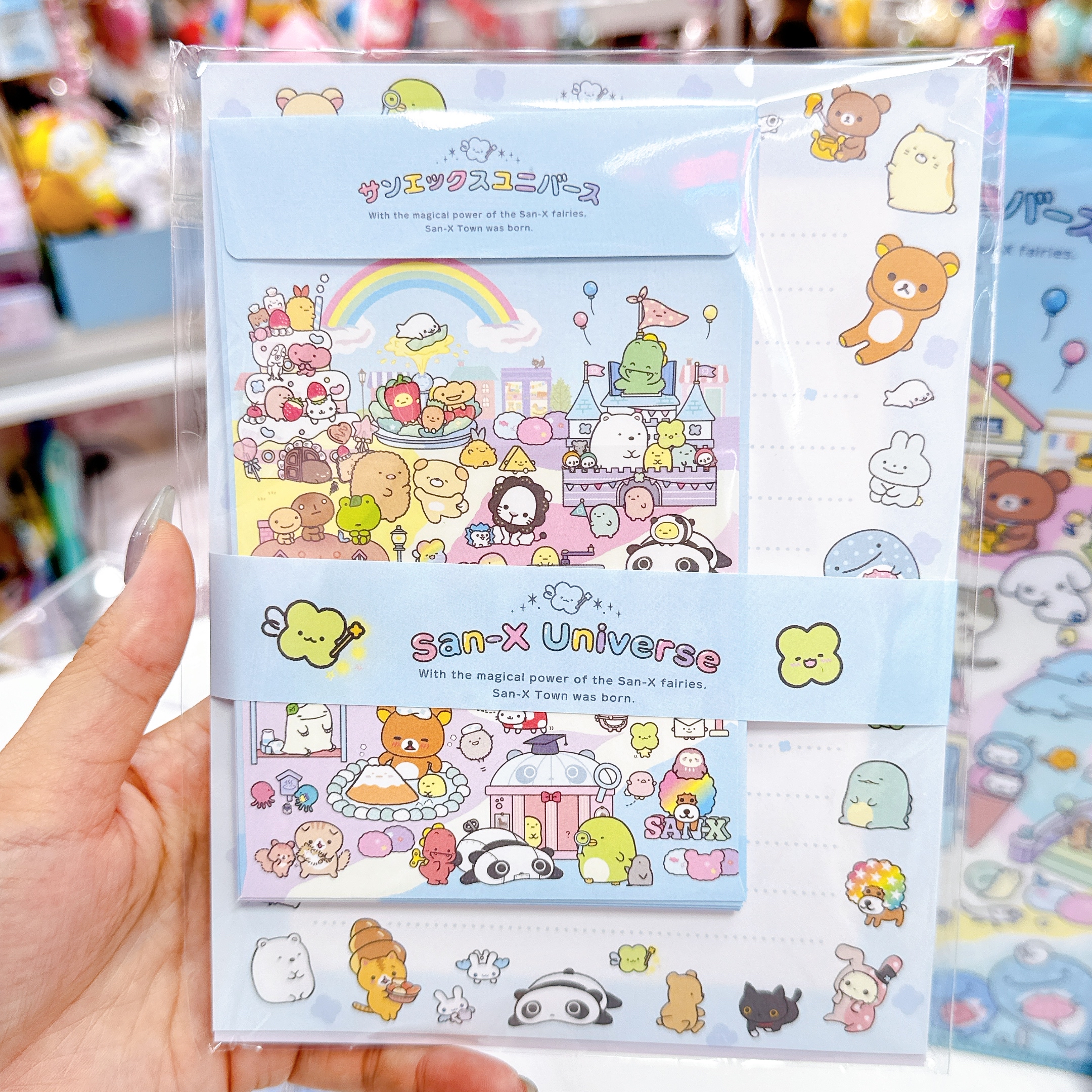 日本直送SanX全角色File Memo信紙套裝