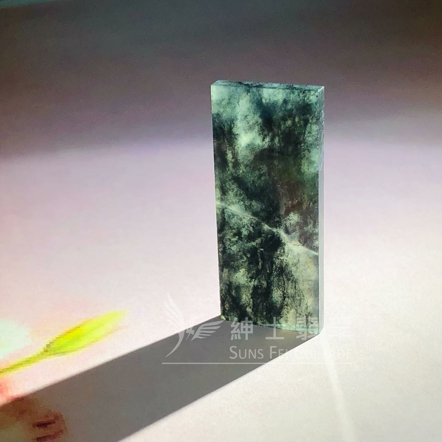 玻璃烏雞無事牌 - 1