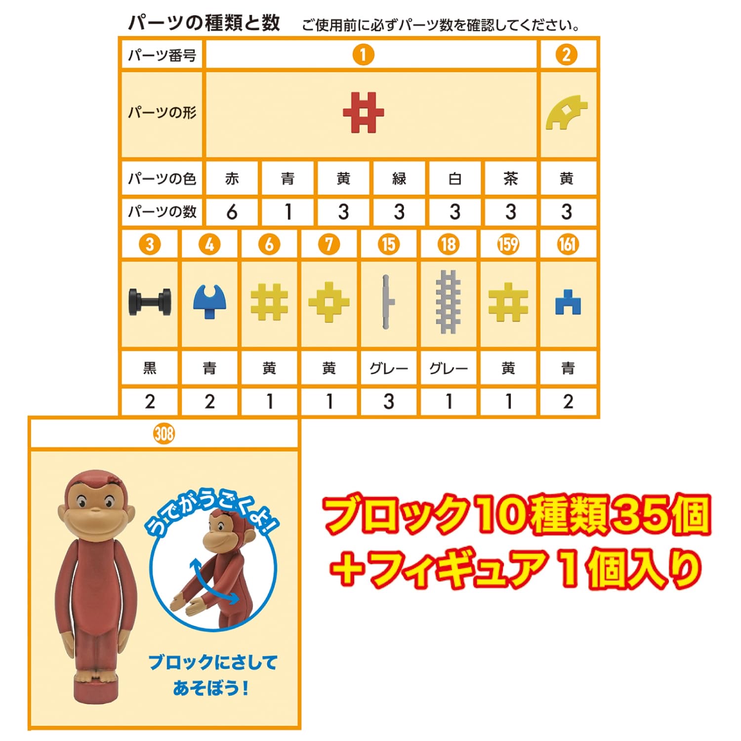 🇯🇵預訂 日本直送🇯🇵好奇的喬治學研積木外出包套裝
