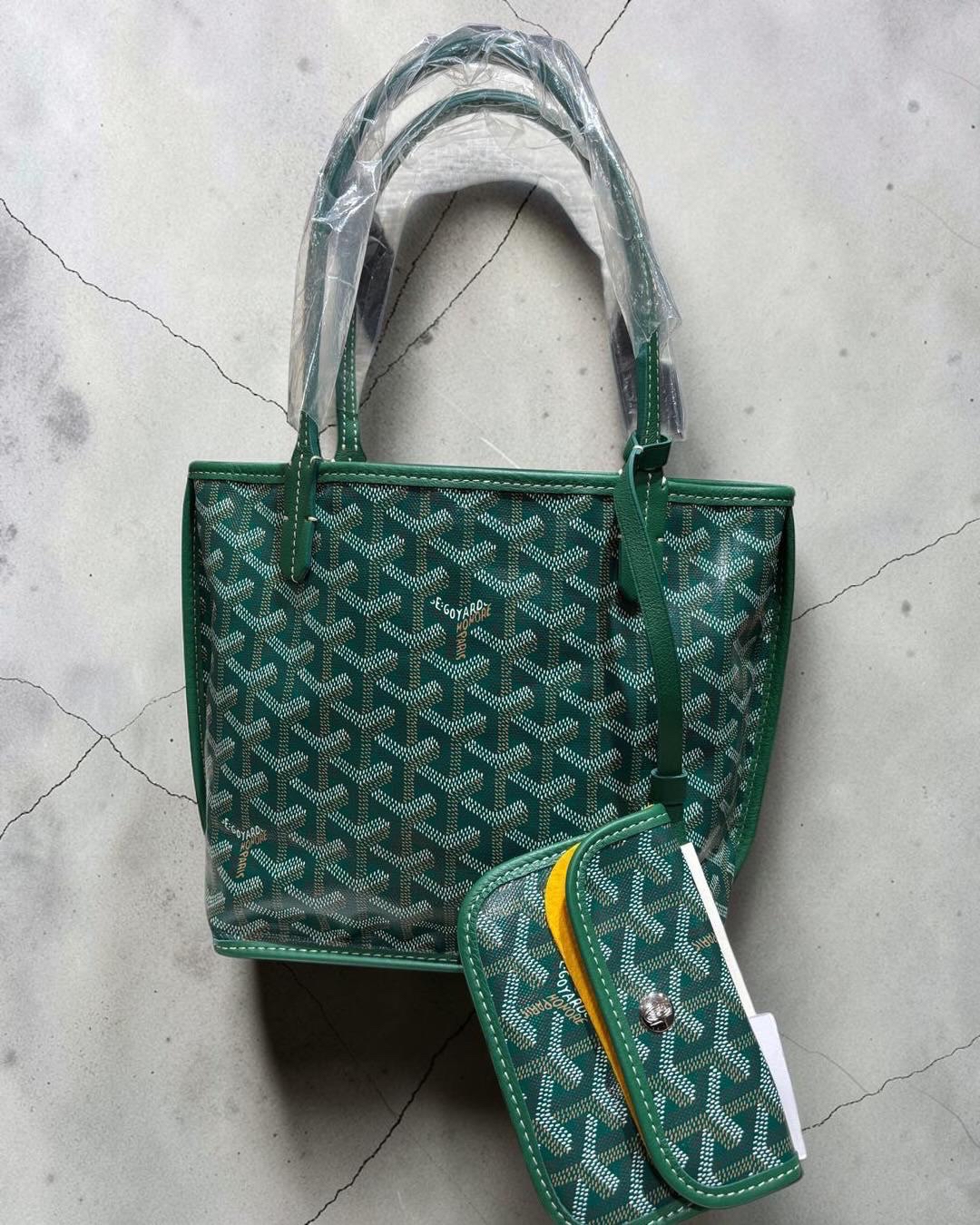 全新 Goyard Anjou Mini tote bag 100%Authentic ,全新Brand New  ✅收據✅booklet✅塵袋