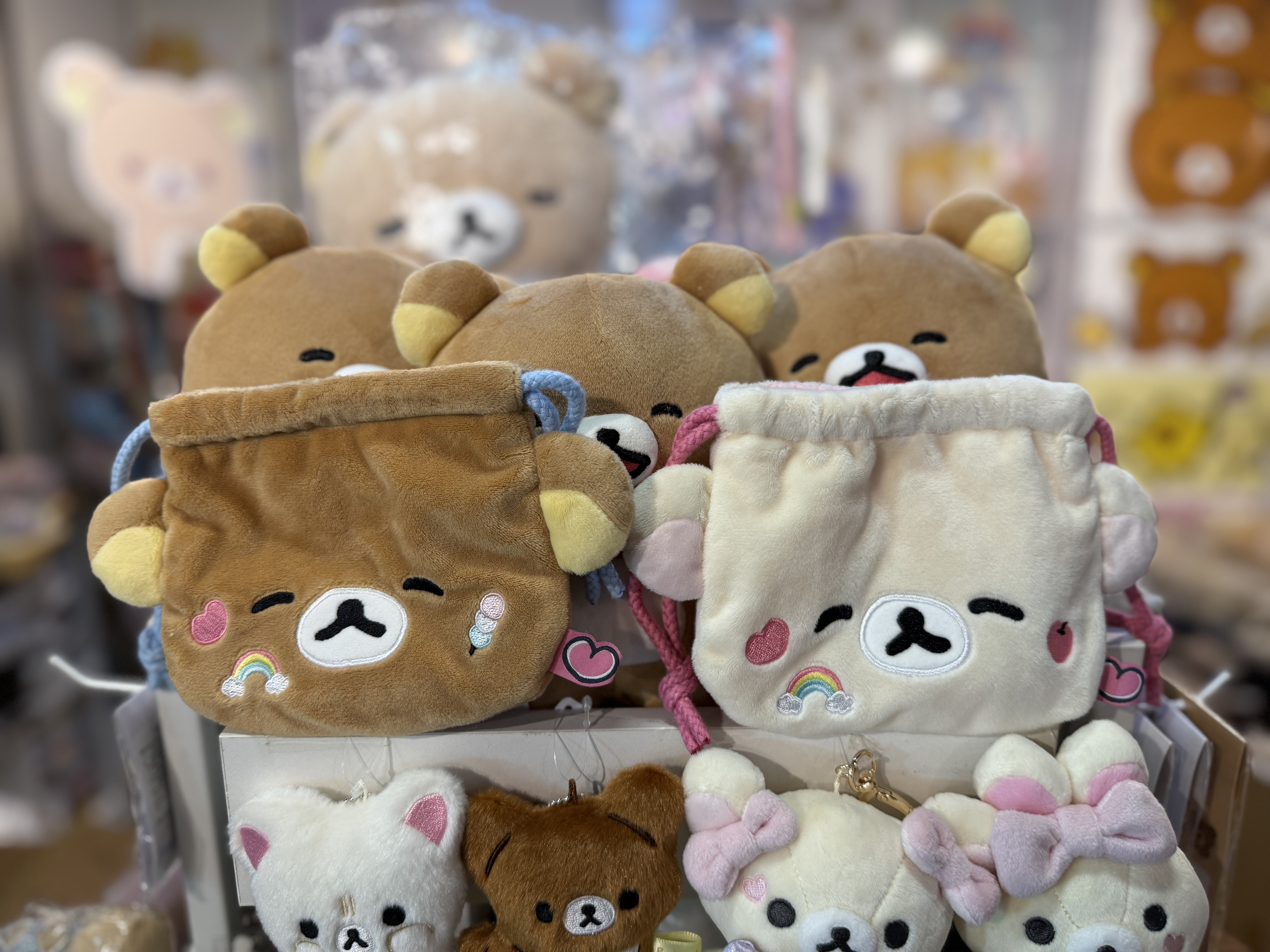 《現貨》全新 happy rilakkuma 系列索袋