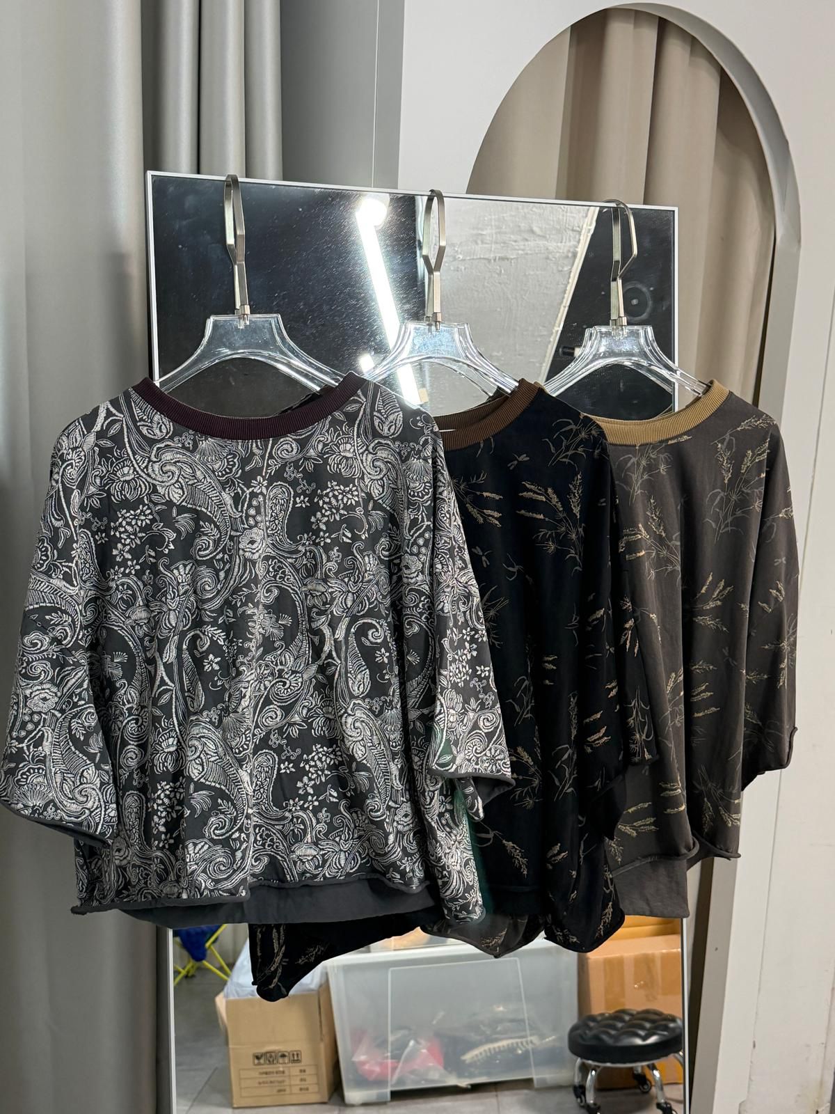 SS2622 復古印花寬鬆T