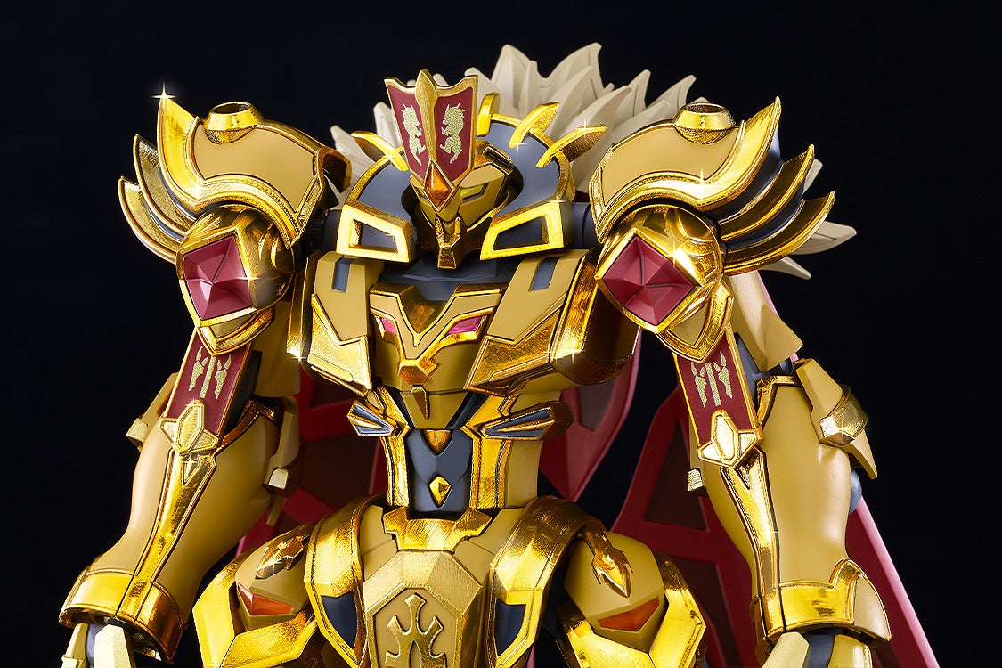 (預訂訂金 $200) (總價 $560) GSC MODEROID 騎士 & 魔法 戈德力歐 ROYAL METALLIC Ver. 模型 (行版) Goldleo
