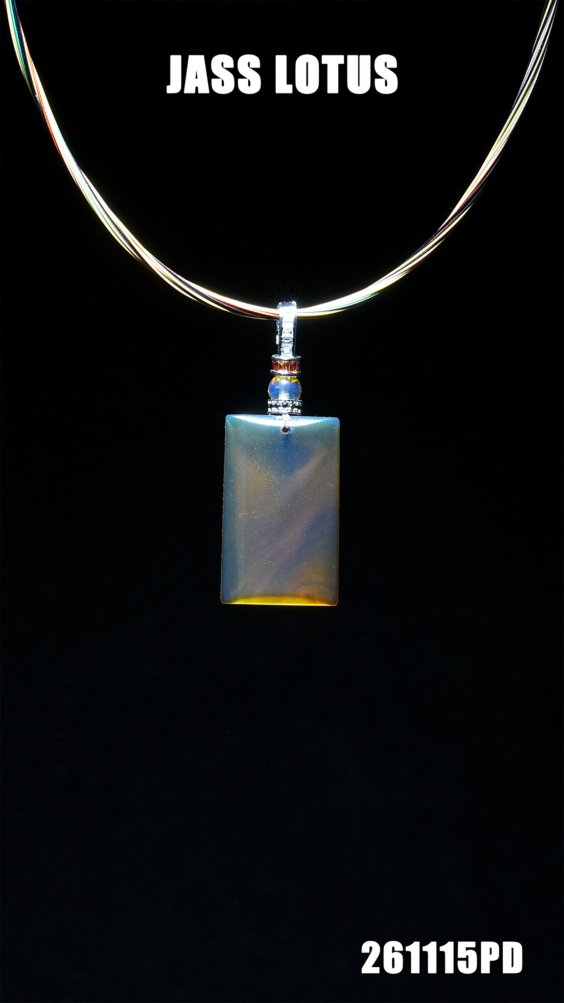 緬甸天然琥珀金棕珀無事牌吊墜