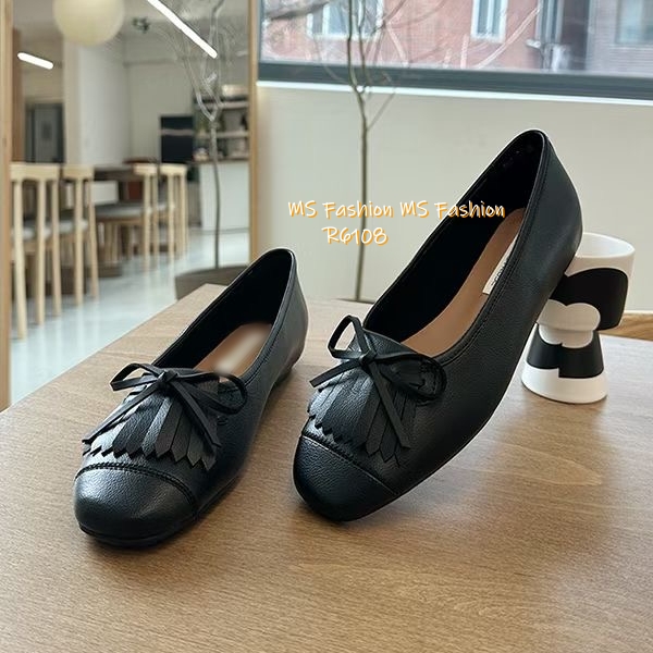 R6108 韓國🇰🇷真皮soso蝴蝶結鞋仔