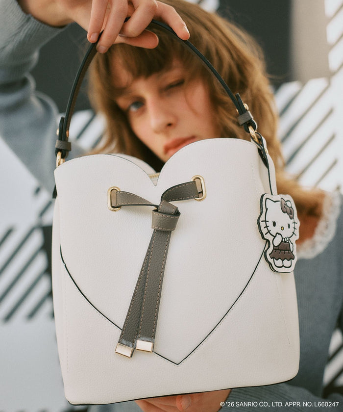 日本預訂📍日本VIS x Hello Kitty別注系列 - 心形款手袋 不包郵