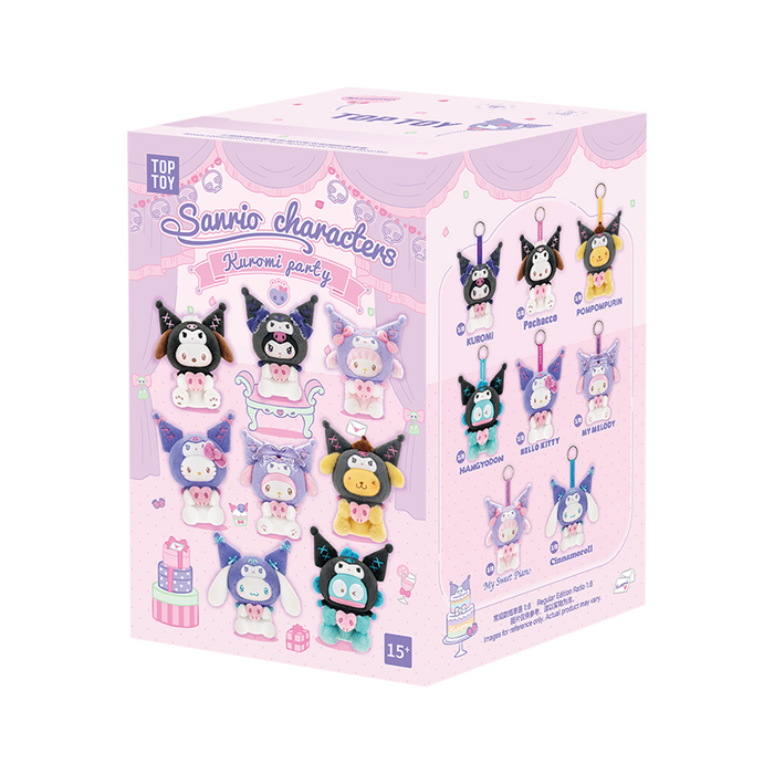 [Sanrio Characters Kuromi 派對系列] 毛絨盲盒 | 盒