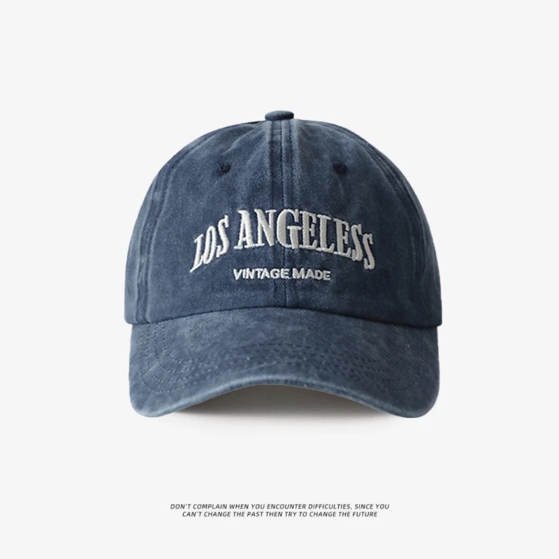 韓系洗水牛仔cap 帽