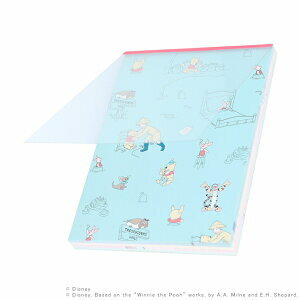 [現貨] [日本製] POOH & FRIENDS｜ A6 MEMO PAD  {TF2310256}